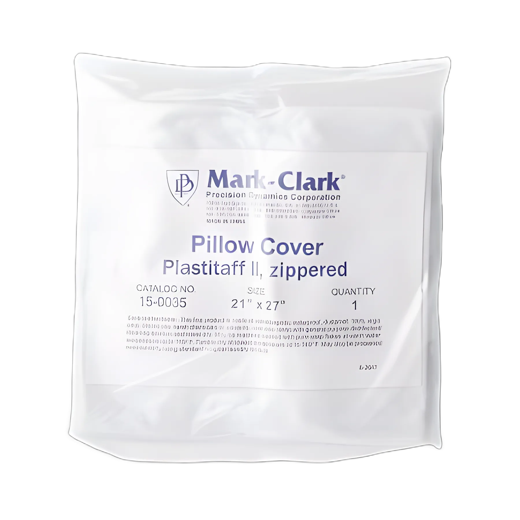 Pillow Cover with Zip White