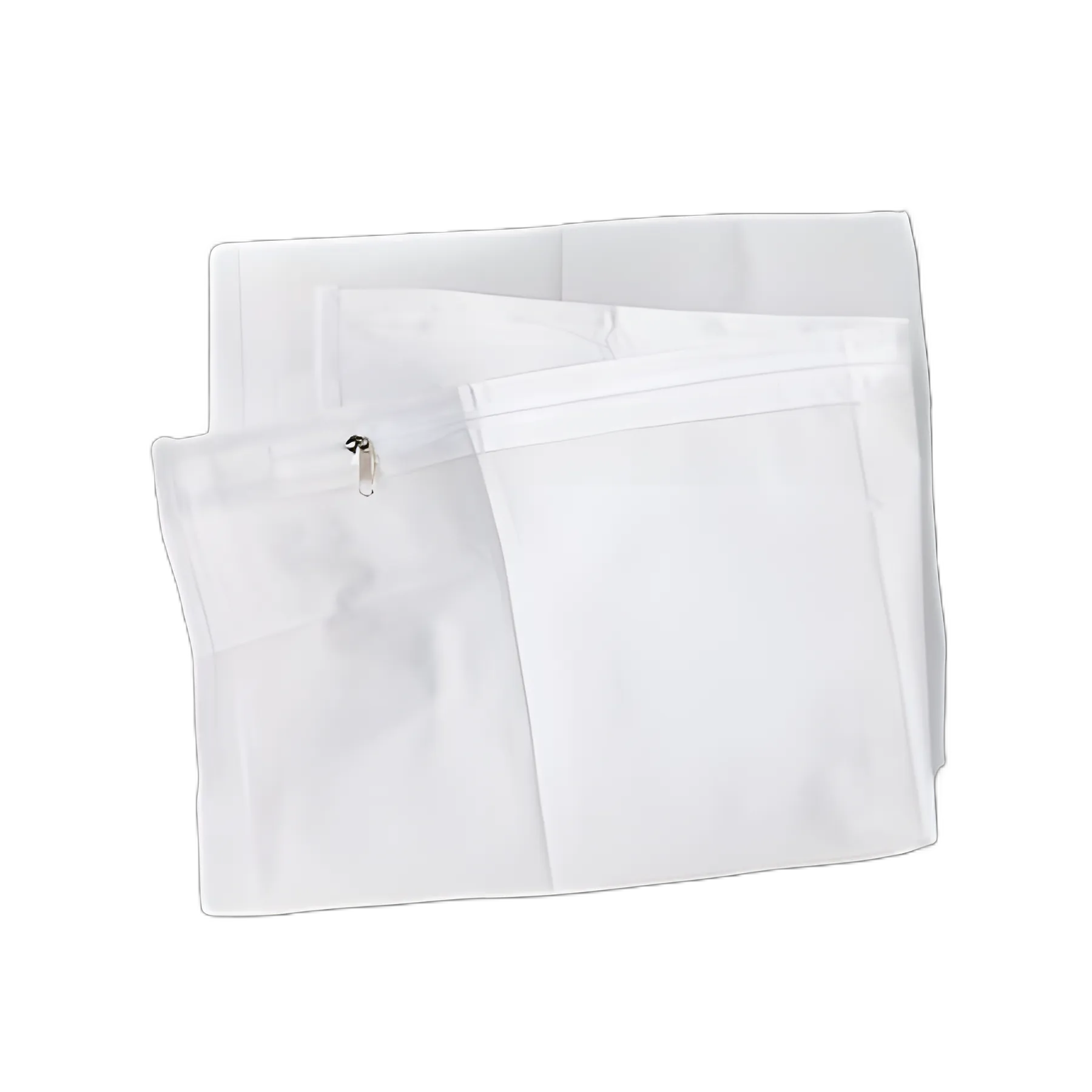 Pillow Cover with Zip White