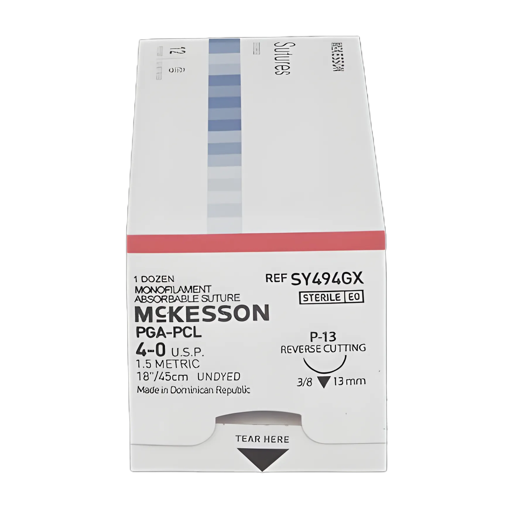 McKesson PGA-PCL 4-0 Absorbable Suture with Precision Needle