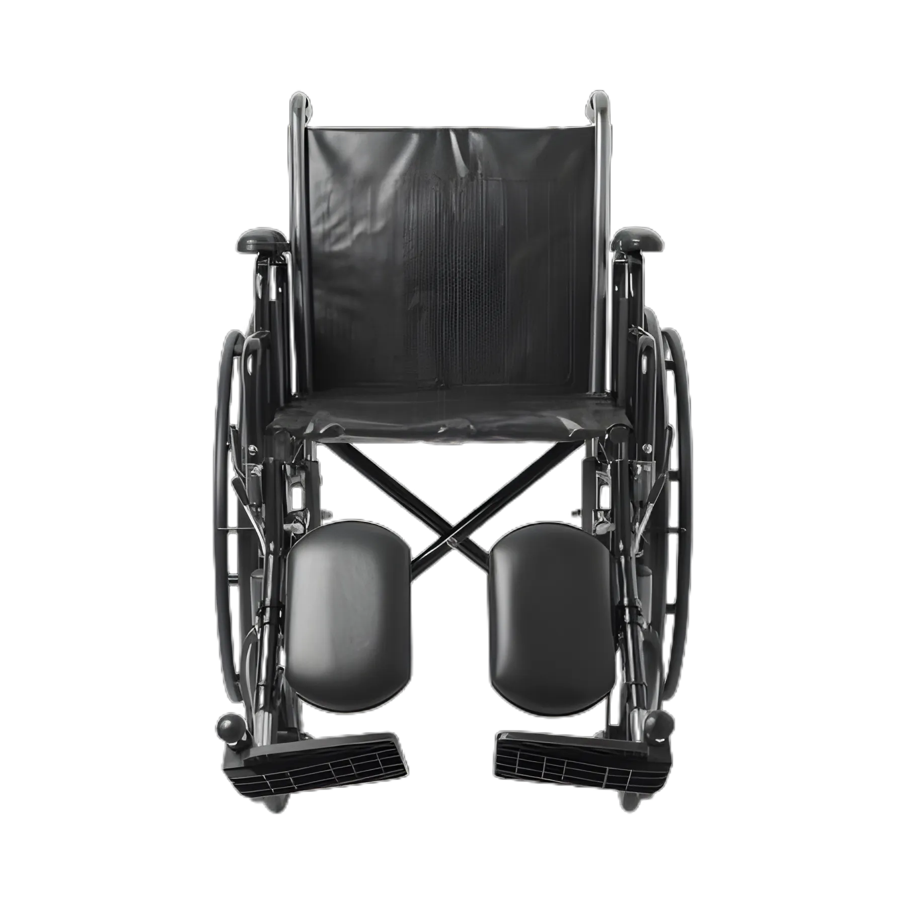 McKesson 18" Dual Axle Wheelchair w/ Elevating Leg Rests