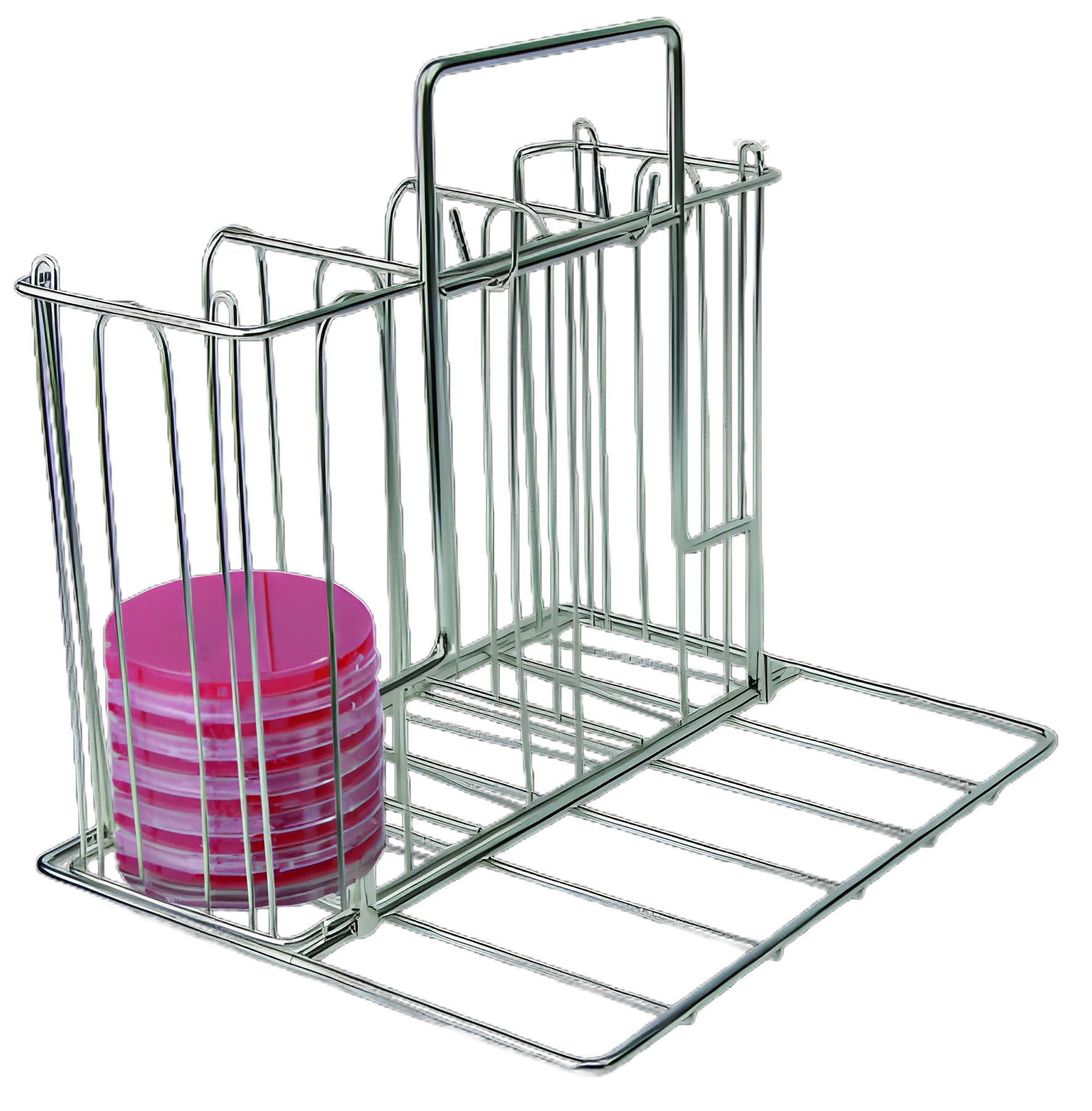 Caddy Rack Petri Dish McKesson 13 X 9.5 X 11.25 Inch Stainless Steel