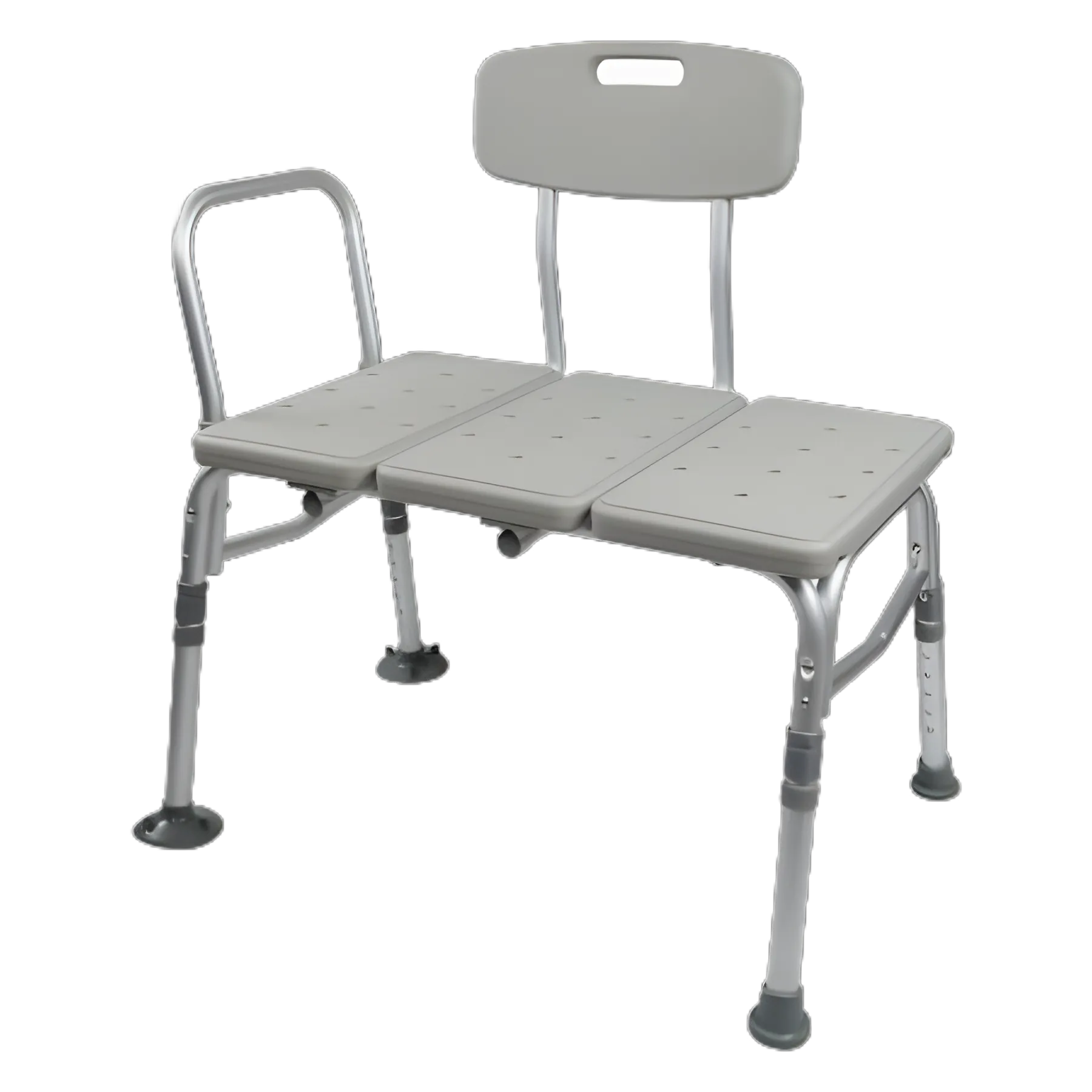 McKesson Adjustable Bath Transfer Bench - 400 lbs Capacity