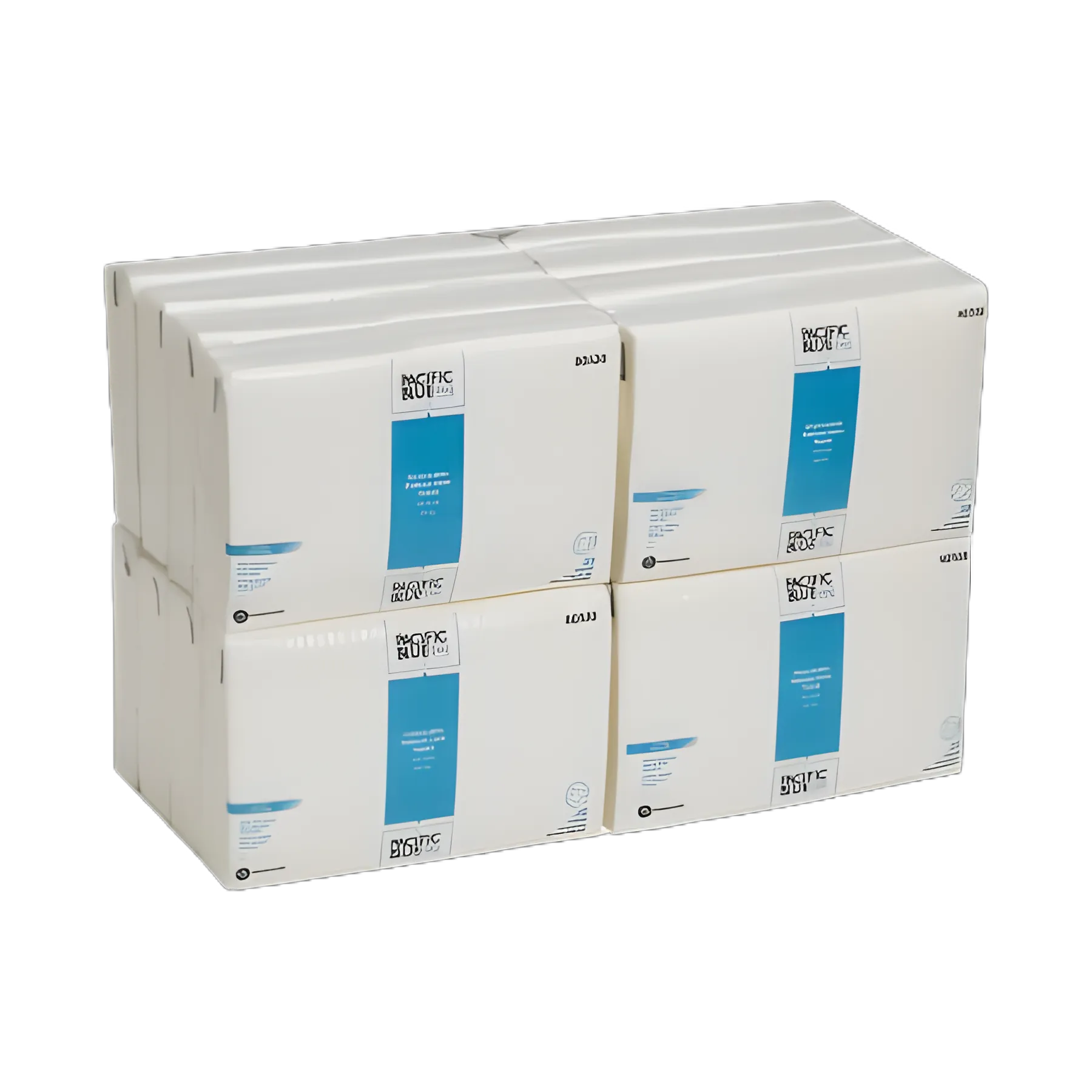Hand Towel Pacific Blue Select™ A400 14 X 21-1/2 Inch Airlaid Bonded Cellulose White Disposable