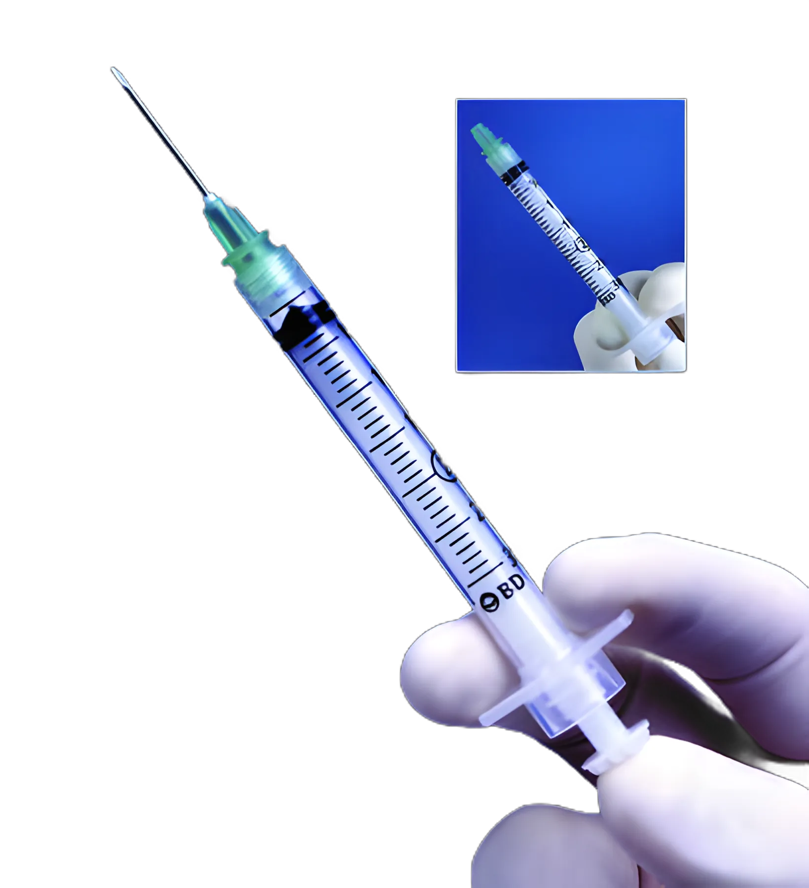 Safety Hypodermic Syringe with Needle Integra™ 3 mL 1-1/2 Inch 21 Gauge Retractable Safety Needle Regular Wall