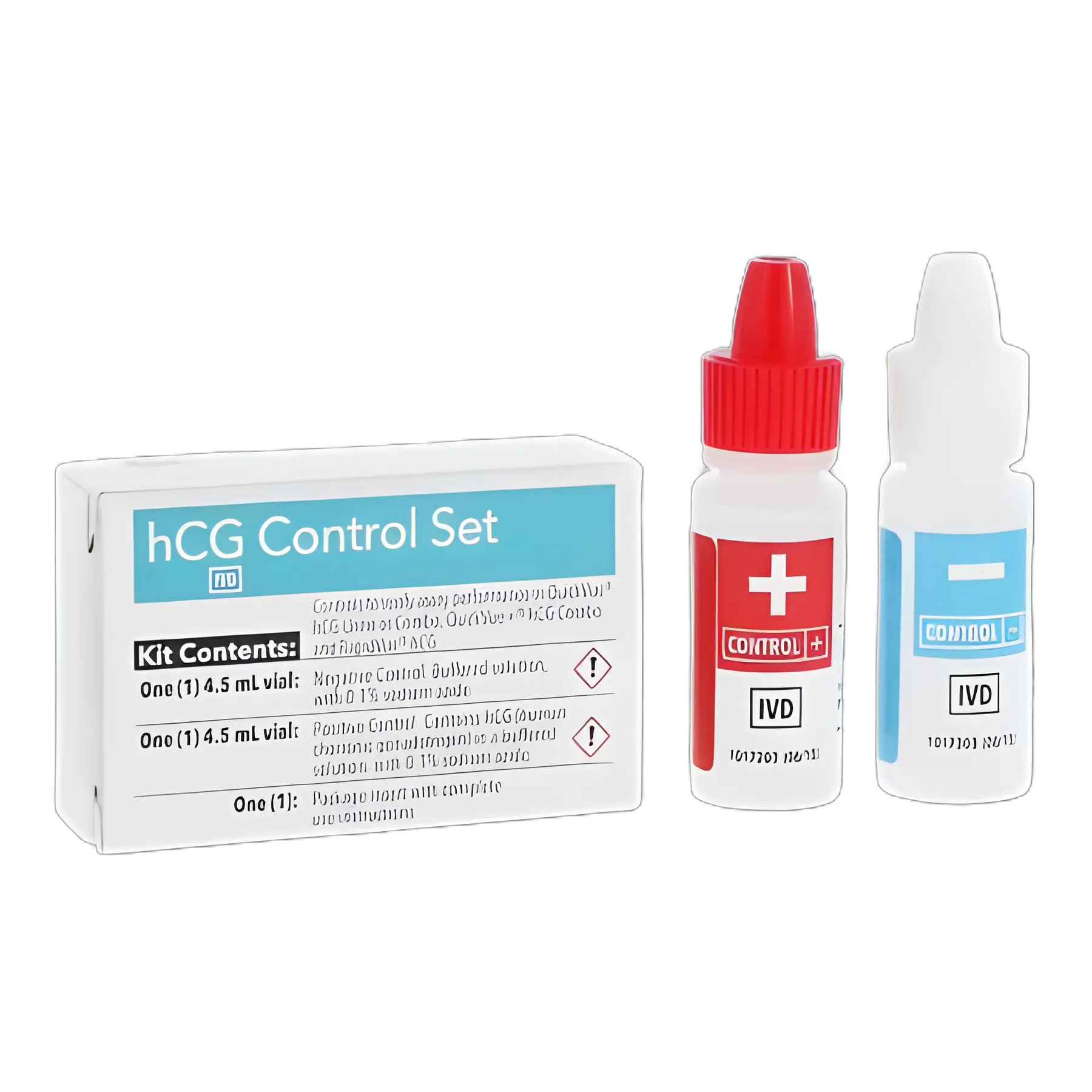 Reproductive Endocrinology Control Set QuickVue® One-Step Pregnancy (hCG) Testing Positive Level / Negative Level 2 X 4.5 mL
