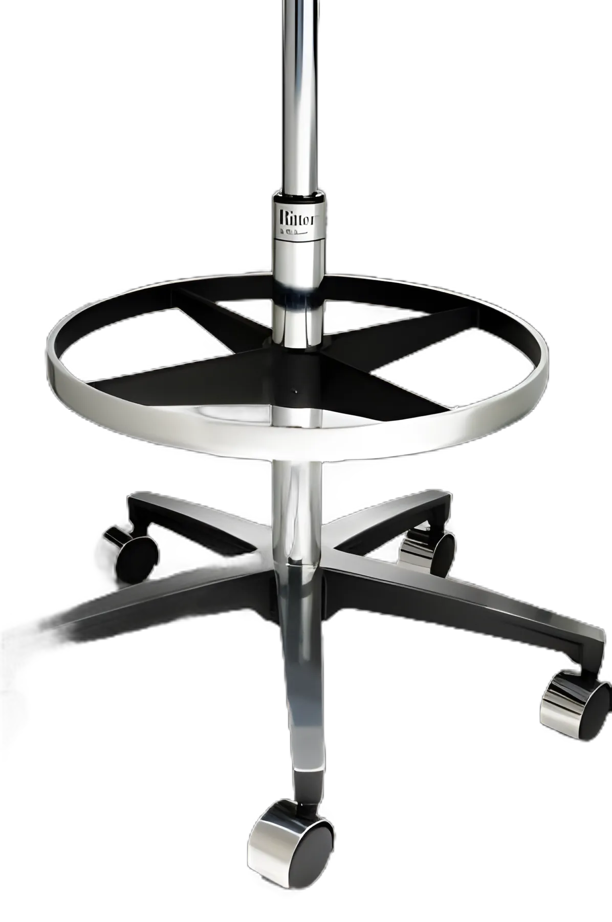 Ritter® 278 Classic Series Air Lift Surgeon Stool with Pneumatic Height Adjustment and Surgical Armrests