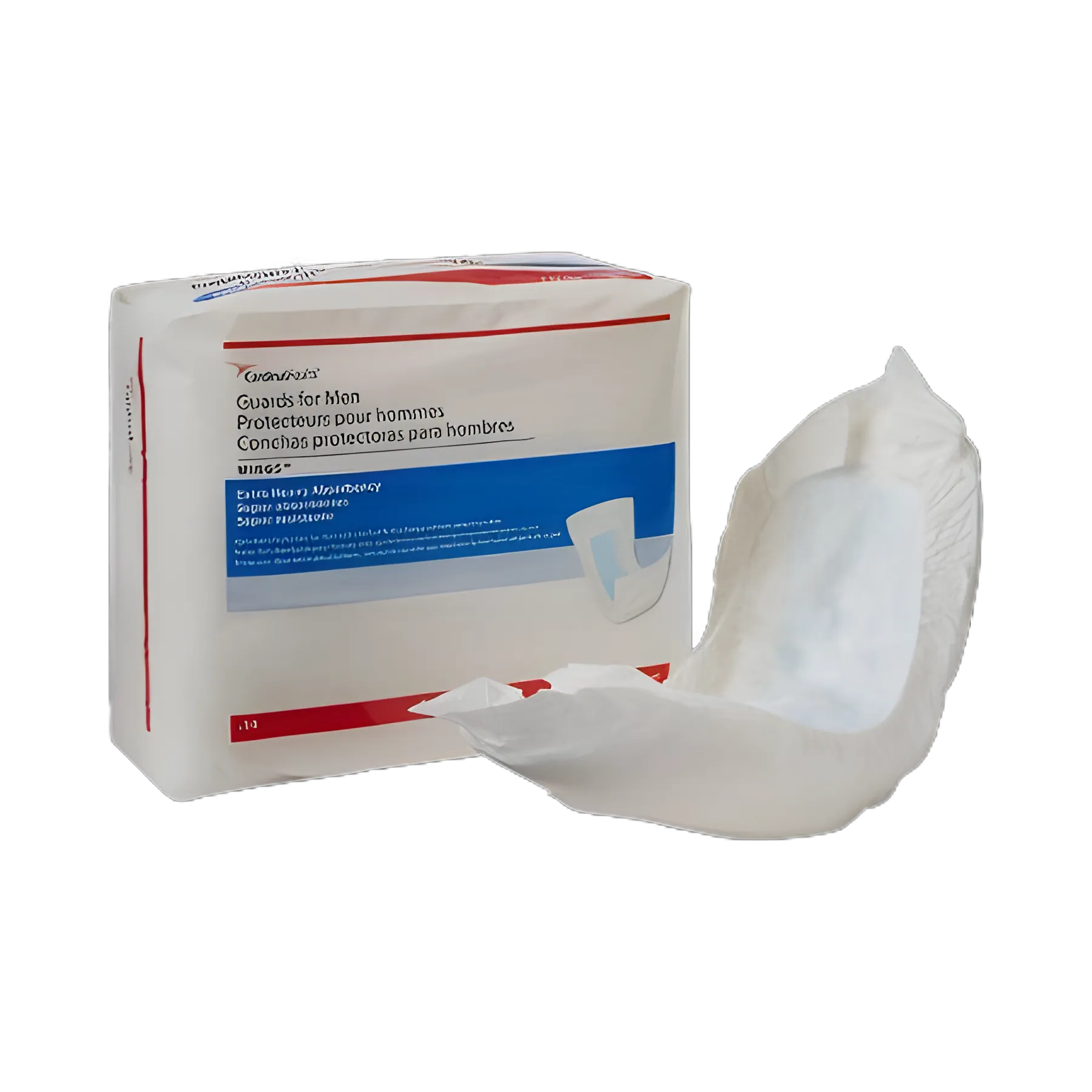 Bladder Control Pad Sure Care™ 6-1/2 X 13 Inch Heavy Absorbency Polymer Core One Size Fits Most