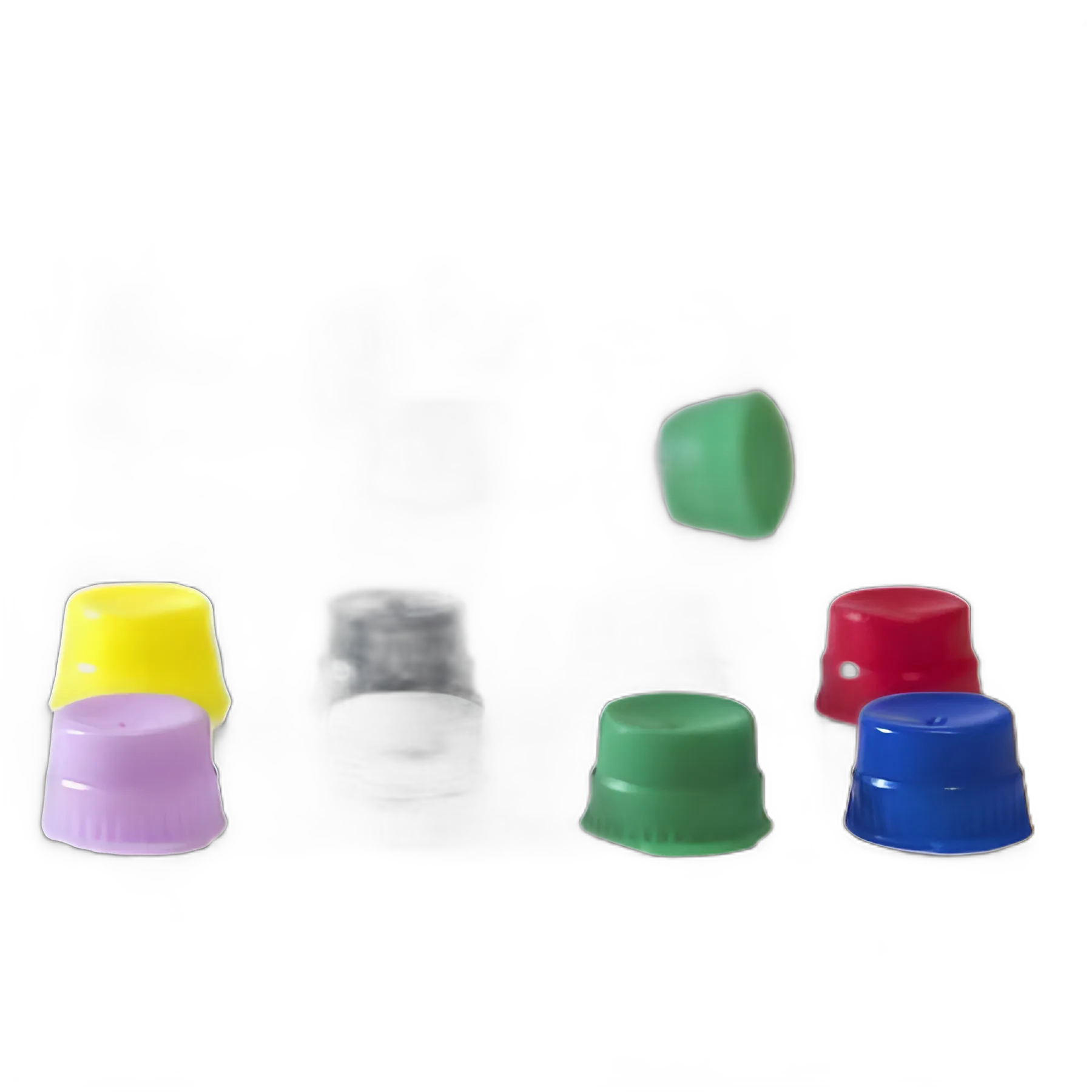 Globe® Scientific Tube Closure Polyethylene Snap Cap Green For 12 mm Vacuum and Test Tubes, Evacuated Blood Drawing Tubes, Glass and Plastic Tubes NonSterile