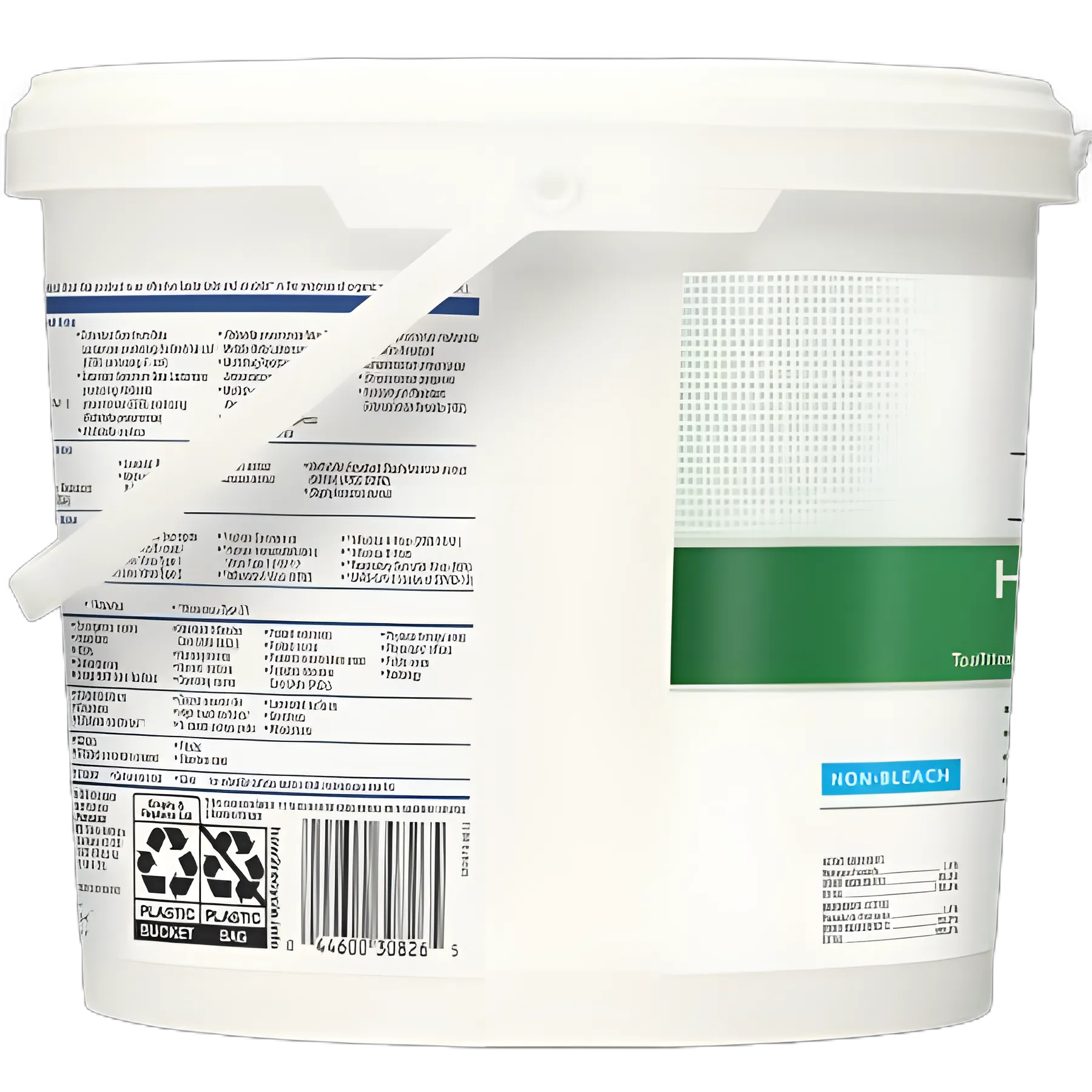 Clorox Healthcare® Surface Disinfectant Cleaner Premoistened Hydrogen Peroxide Based Manual Pull Wipe 185 Count Pail Unscented NonSterile