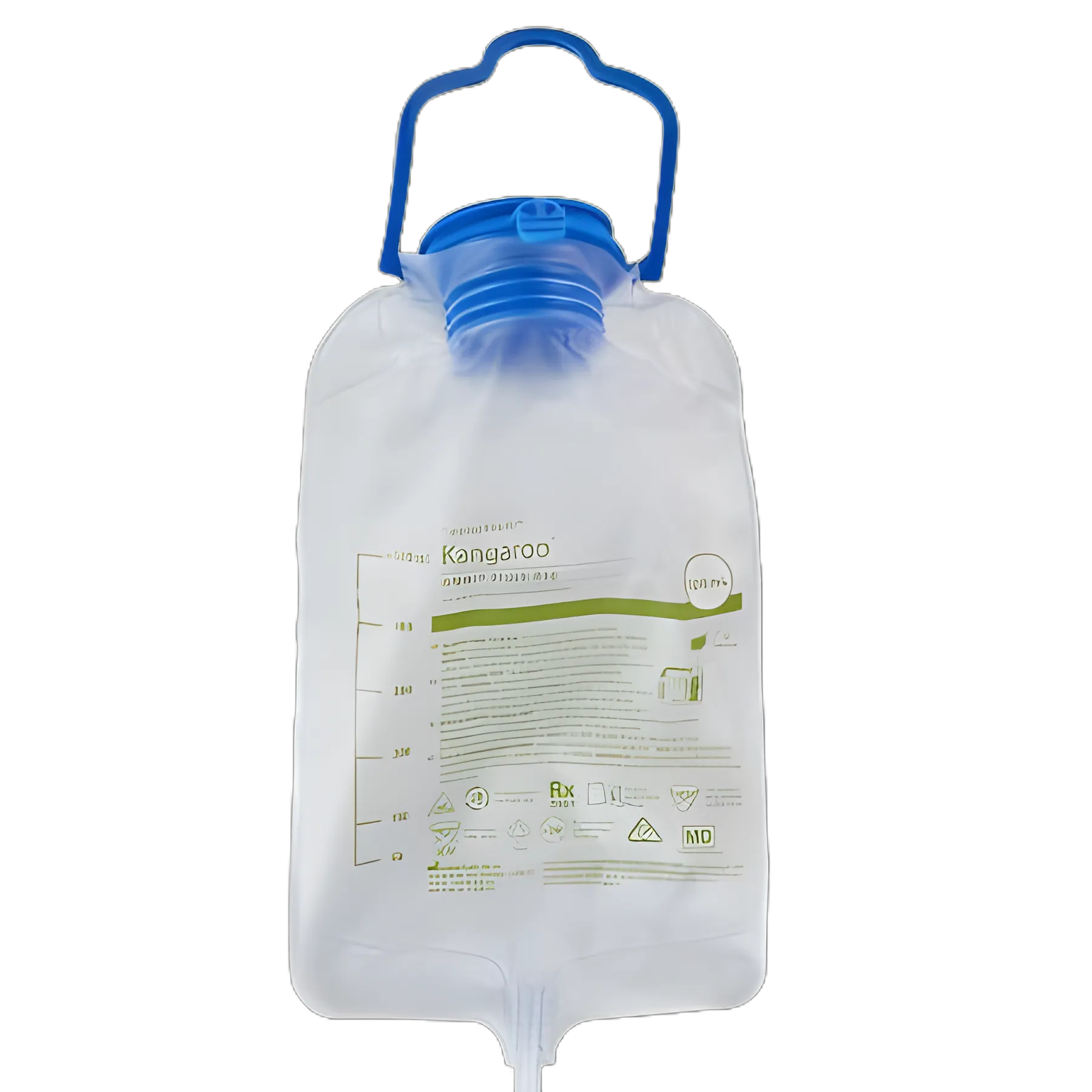 Enteral Feeding Pump Flush Bag Set Kangaroo OMNI™ 500 mL NonSterile