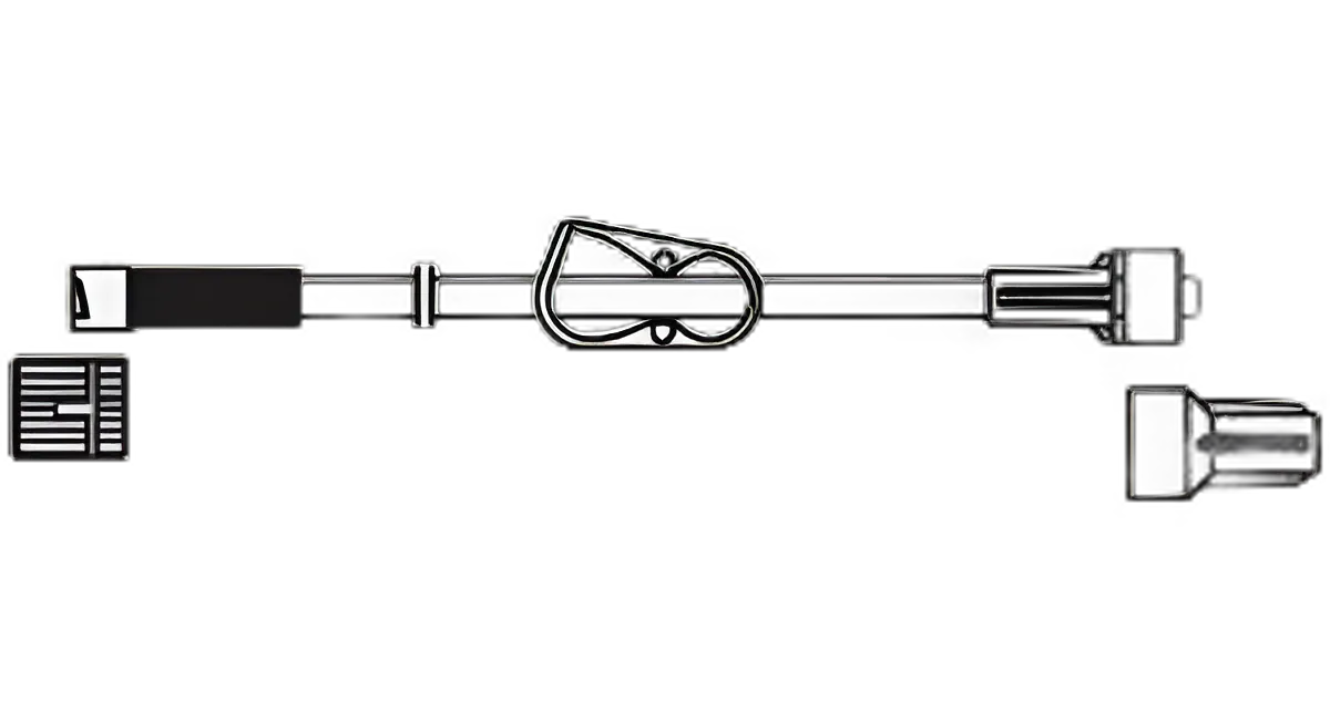 IV Extension Set 7 Inch Tubing - BC580
