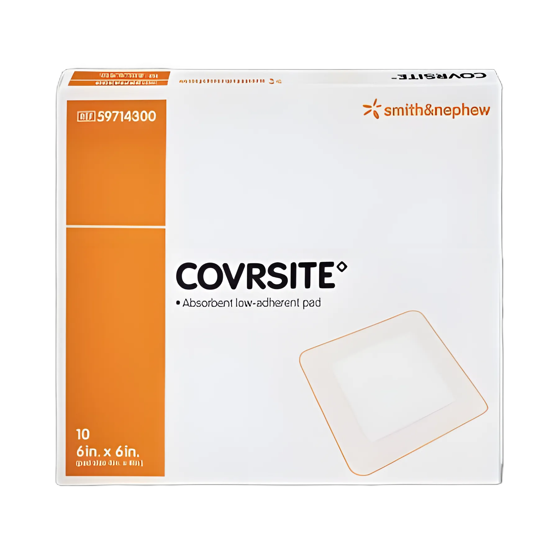 Composite Dressing Covrsite 6 X 6 Inch Square NonSterile
