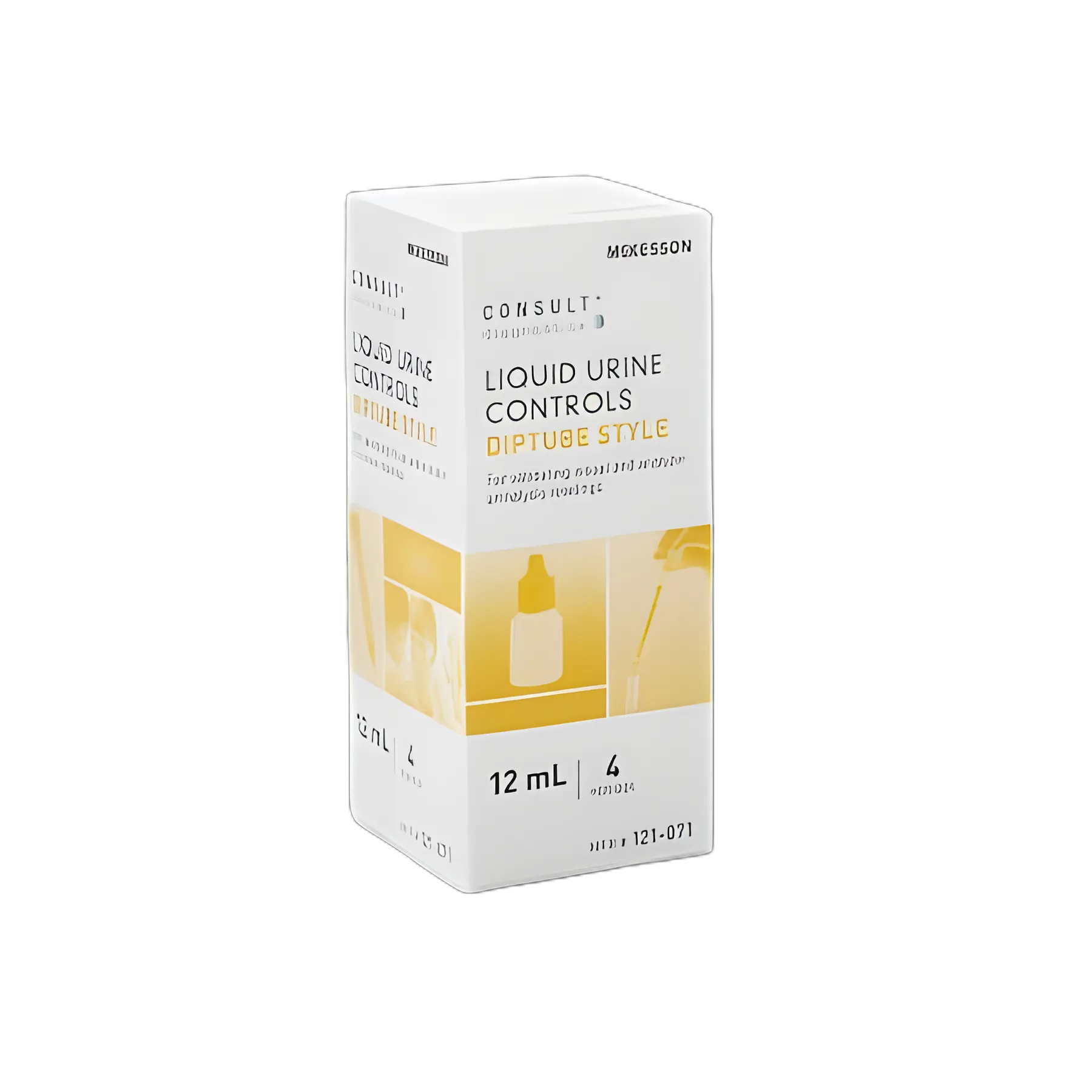 Urine Chemistry Control Set McKesson Consult™ Analyte Testing Positive Level / Negative Level 2 X 12 mL