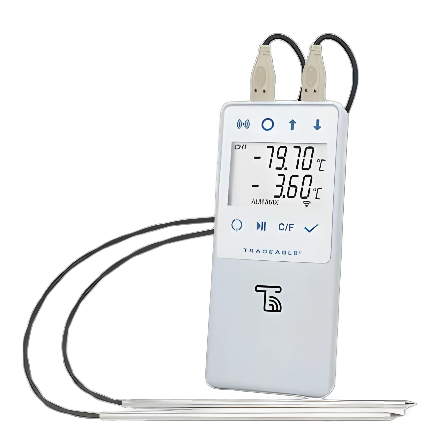 TraceableLIVE® Ultra-Low Temperature Data Logger with Dual Stainless Steel Probes