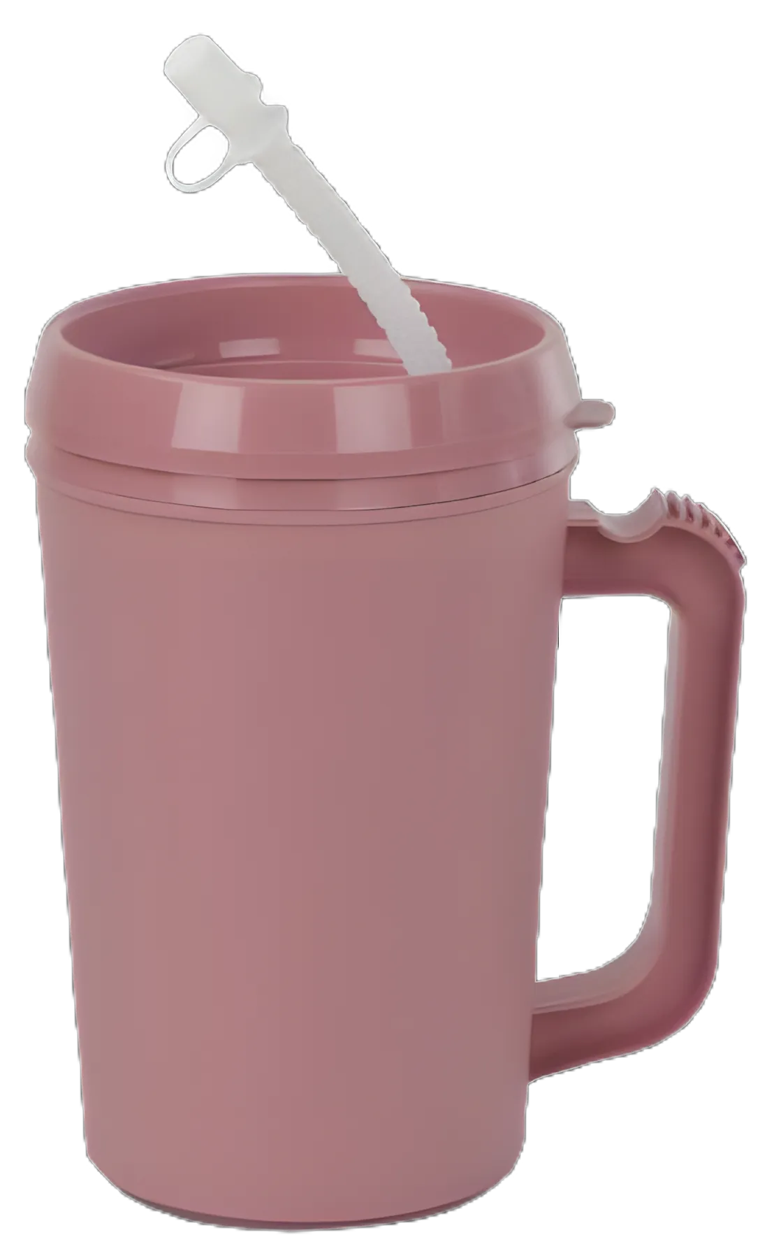 GMAX Industries 22 oz. Mauve Plastic Reusable Drinking Mug for Medical Use