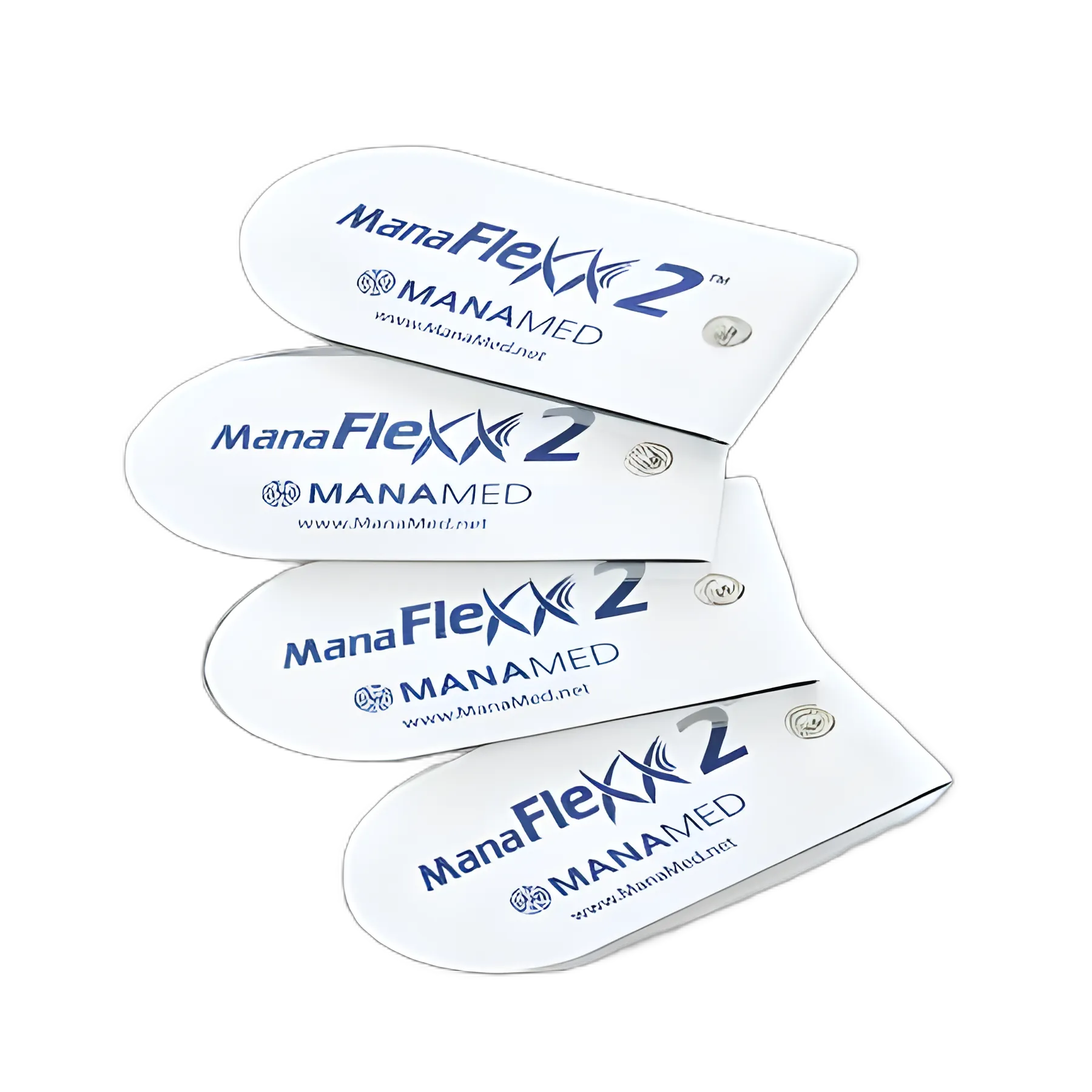 ManaFlexx 2 NMES Replacement Pads - 2 Pack for Muscle Stimulation