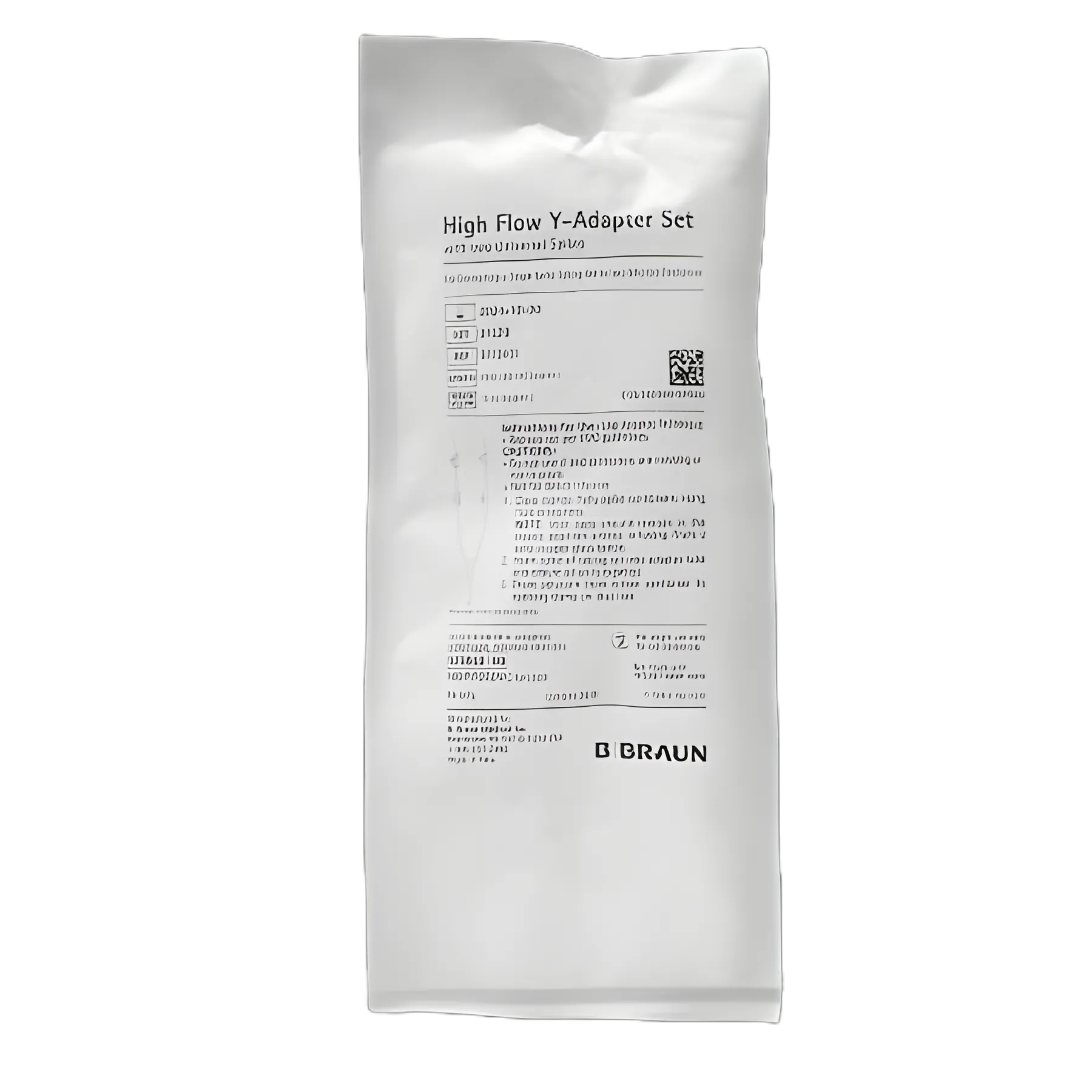 High Flow Y-Adapter PINNACLE® Rubber Latex-Free