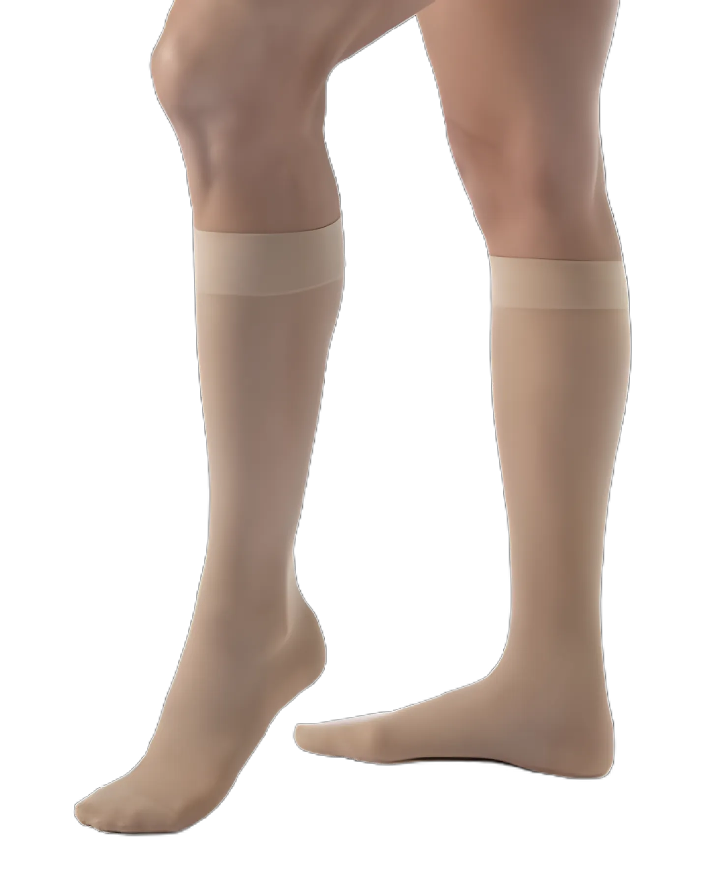 Compression Stocking JOBST® Ultrasheer Knee High X-Large / Petite Natural / Silky Beige Closed Toe