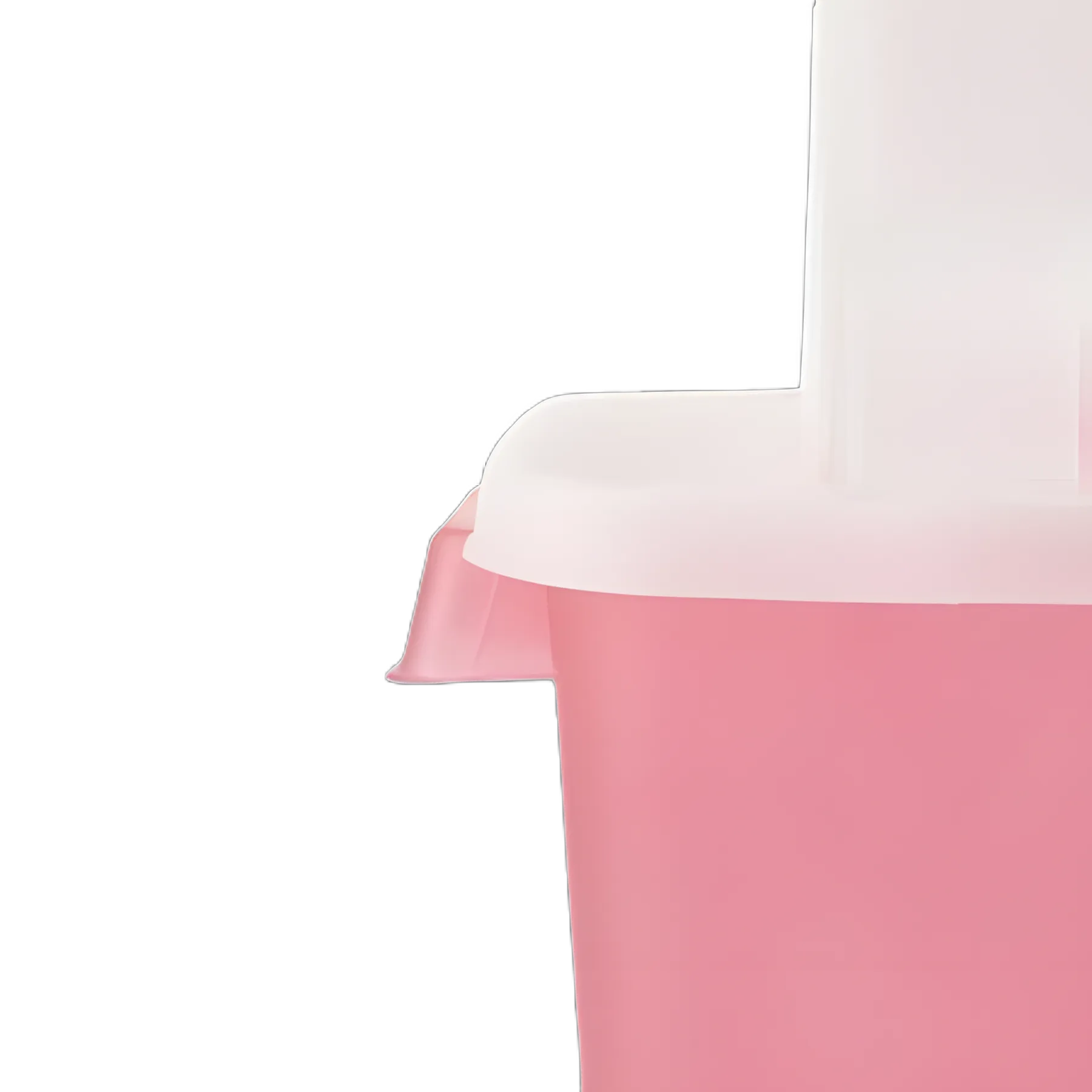 Sharps Container SharpStar™ In-Room™ Translucent Red Base 16-1/2 H X 13-3/4 W X 6 D Inch Horizontal Entry 3 Gallon - 8537SA