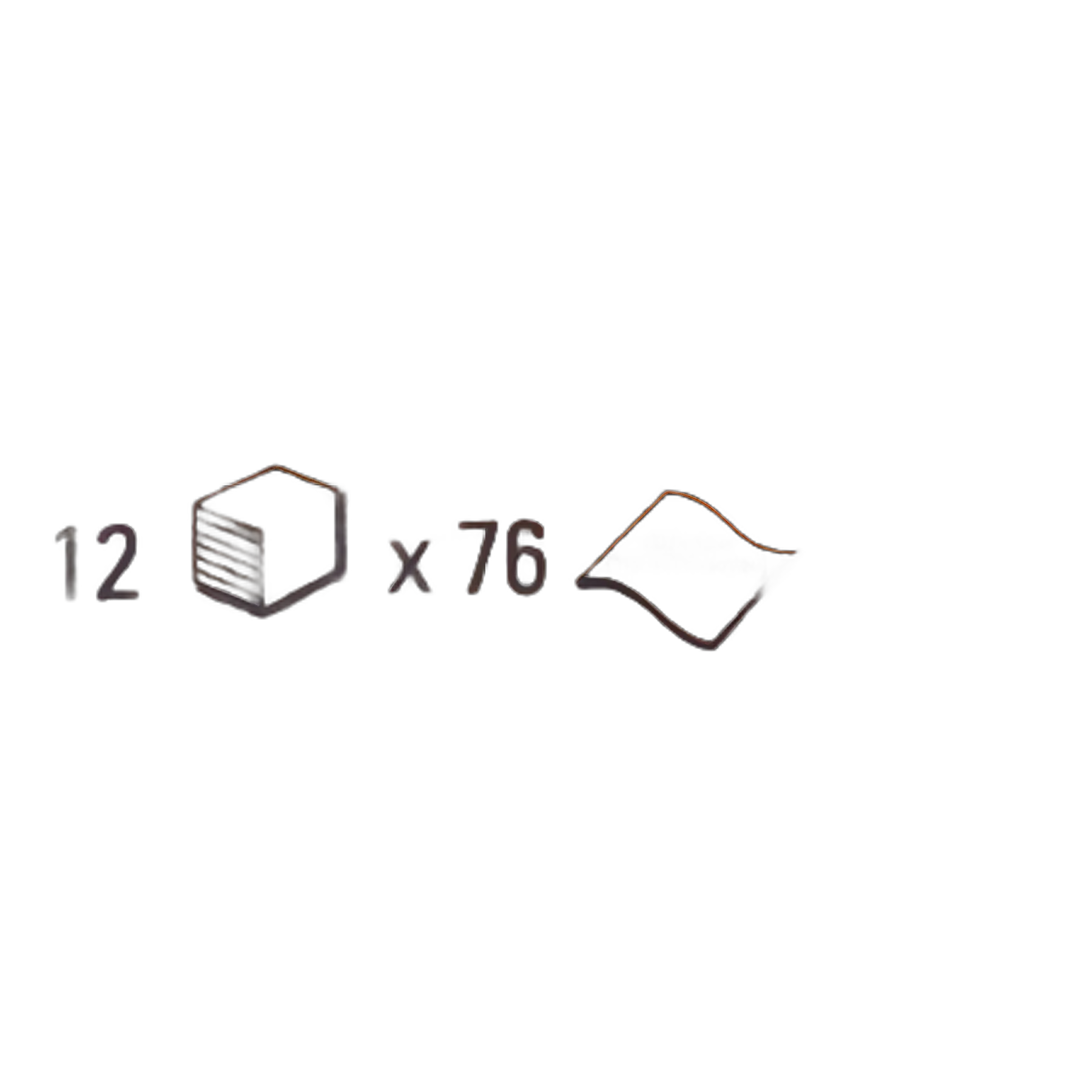 Task Wipe WypAll® X60 Light Duty White NonSterile Cellulose / Polypropylene 12 X 12-1/2 Inch Reusable