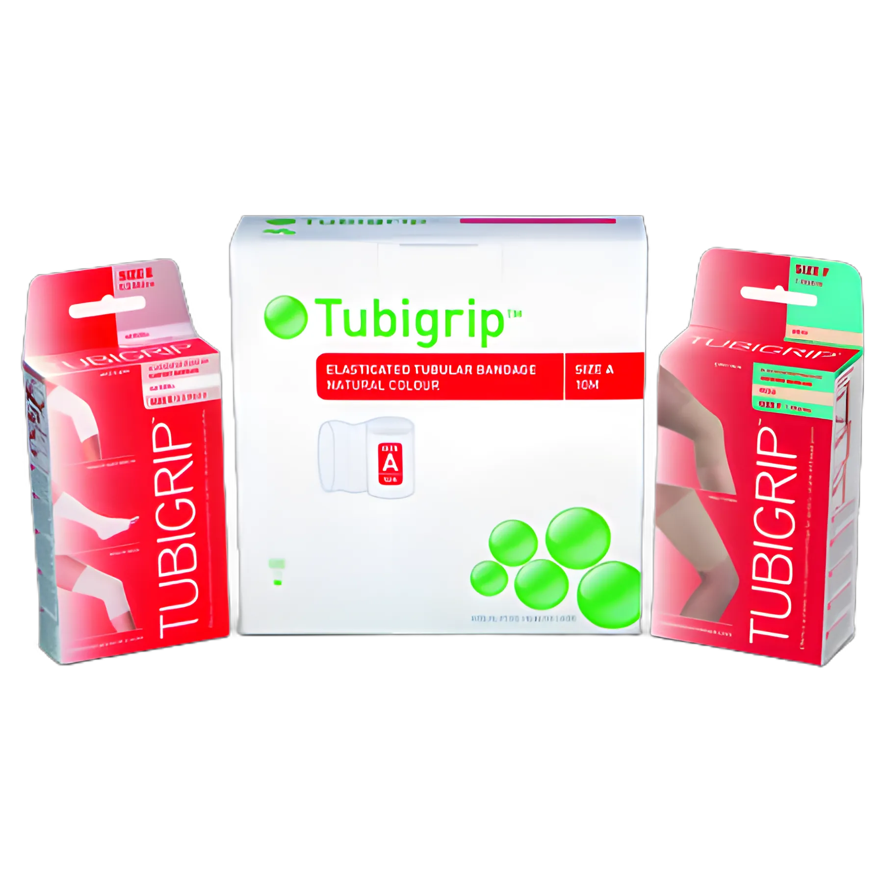 Elastic Tubular Support Bandage Tubigrip® 3-1/2 Inch X 11 Yard Large Ankle / Medium Knee / Small Thigh Pull On Natural NonSterile Size E Standard Compression