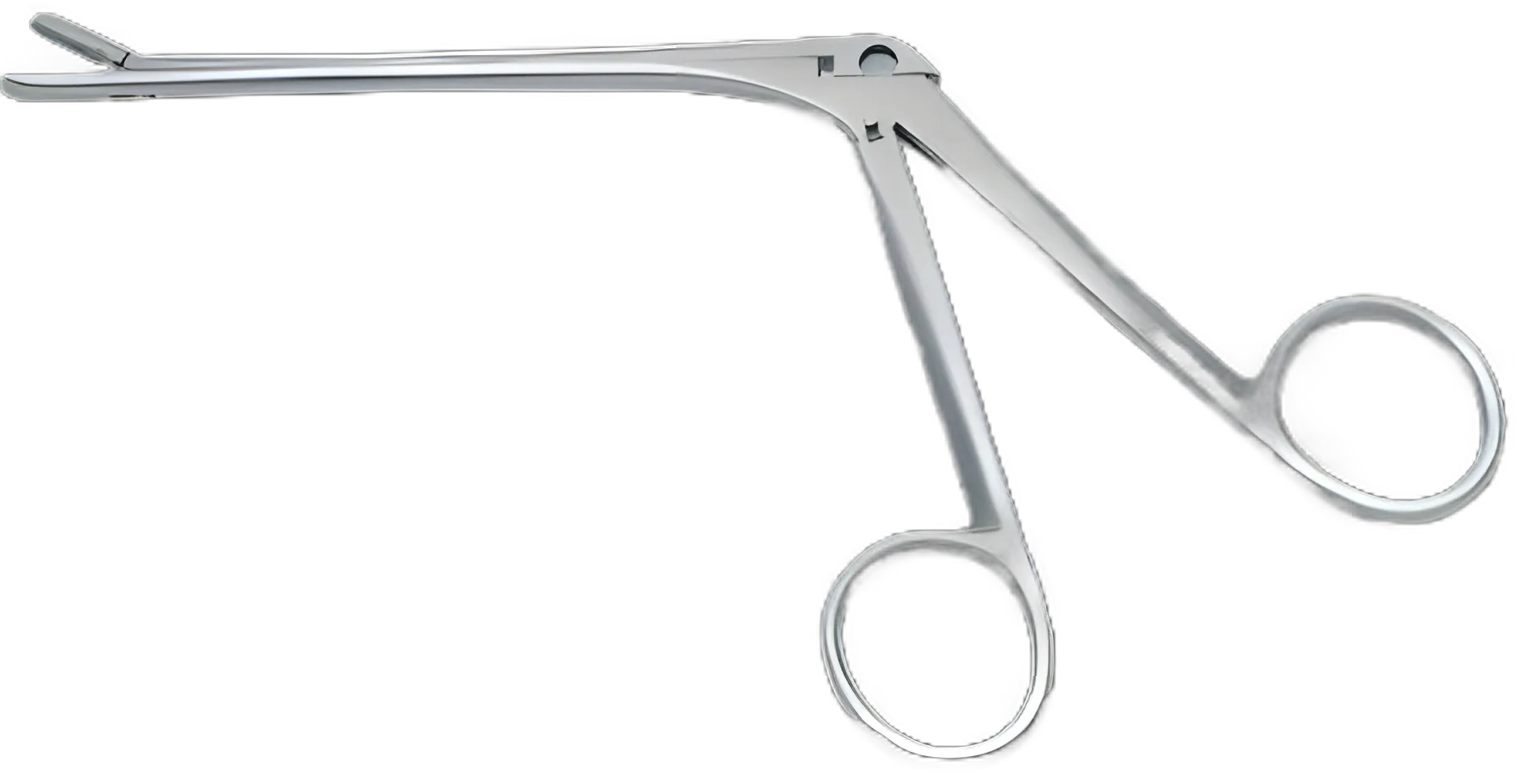 Nasal Forceps BR Surgical Takahashi 4-1/2 Inch Length Surgical Grade Stainless Steel NonSterile NonLocking Finger Ring Handle Straight 3 X 10 mm Jaws