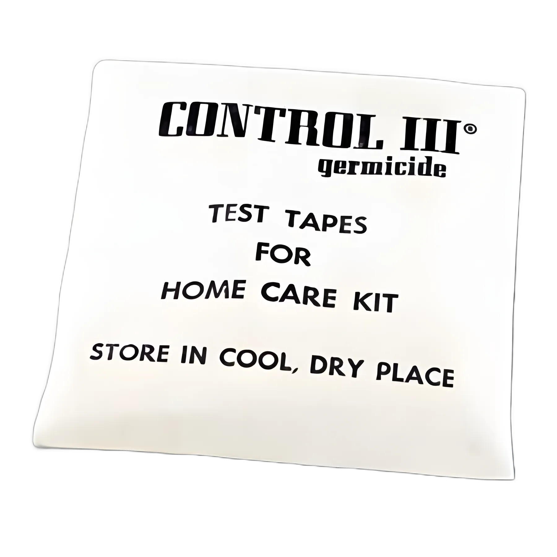 Germicidal Solution Test Strip Control III® 15 Test Strips