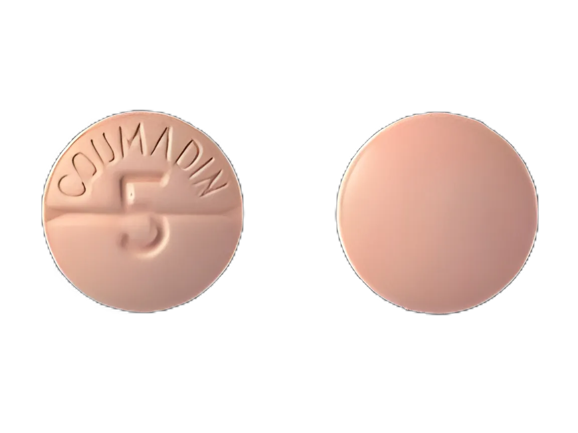 Coumadin® Warfarin Sodium 5 mg Tablet Blister Pack 100 Tablets