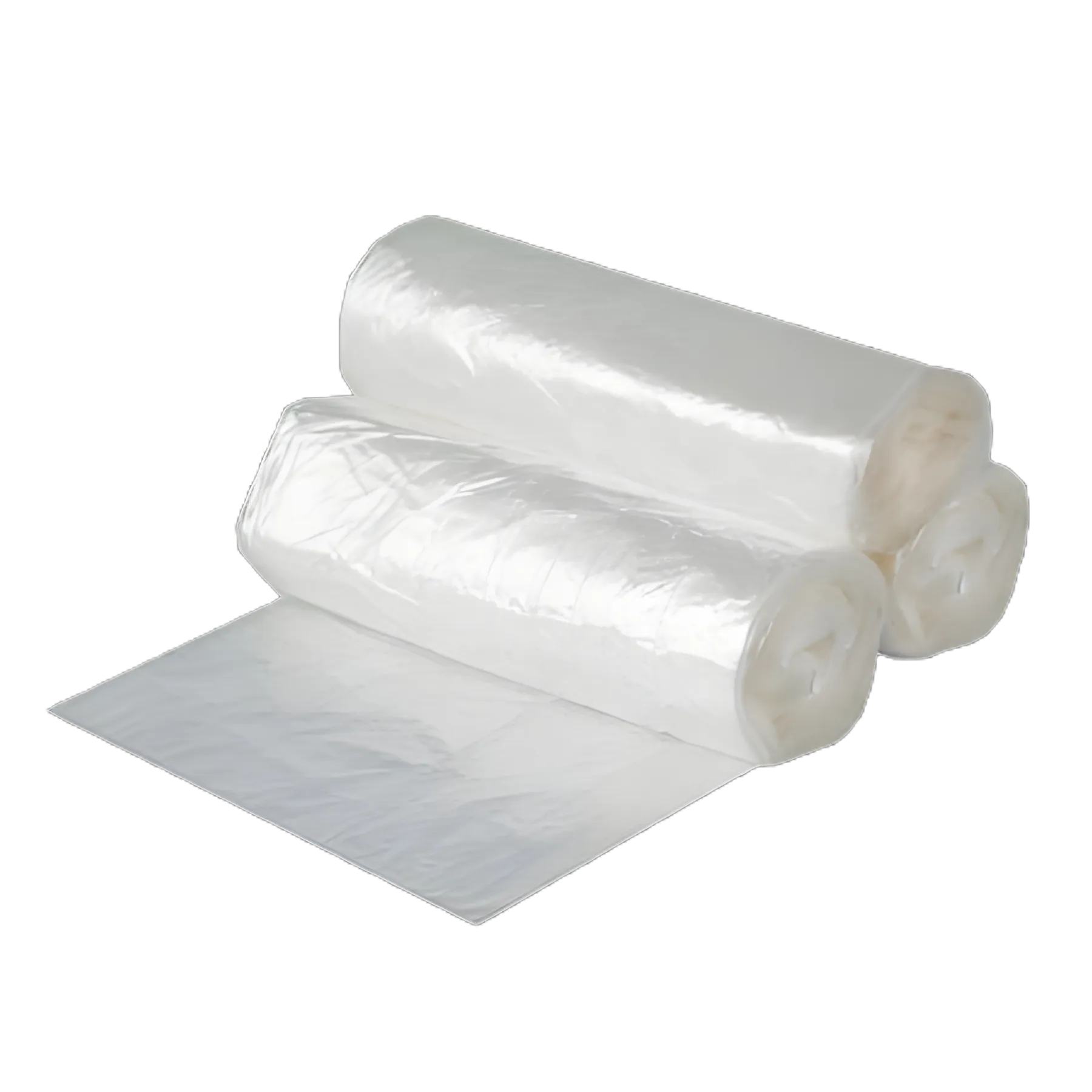 CEP 55 Gallon Clear LDPE Medical Trash Bags, 6 mil, 38x60 Inch, Star Seal