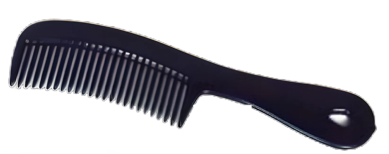 Comb Dawn Mist® 6-1/2 Inch Black Plastic