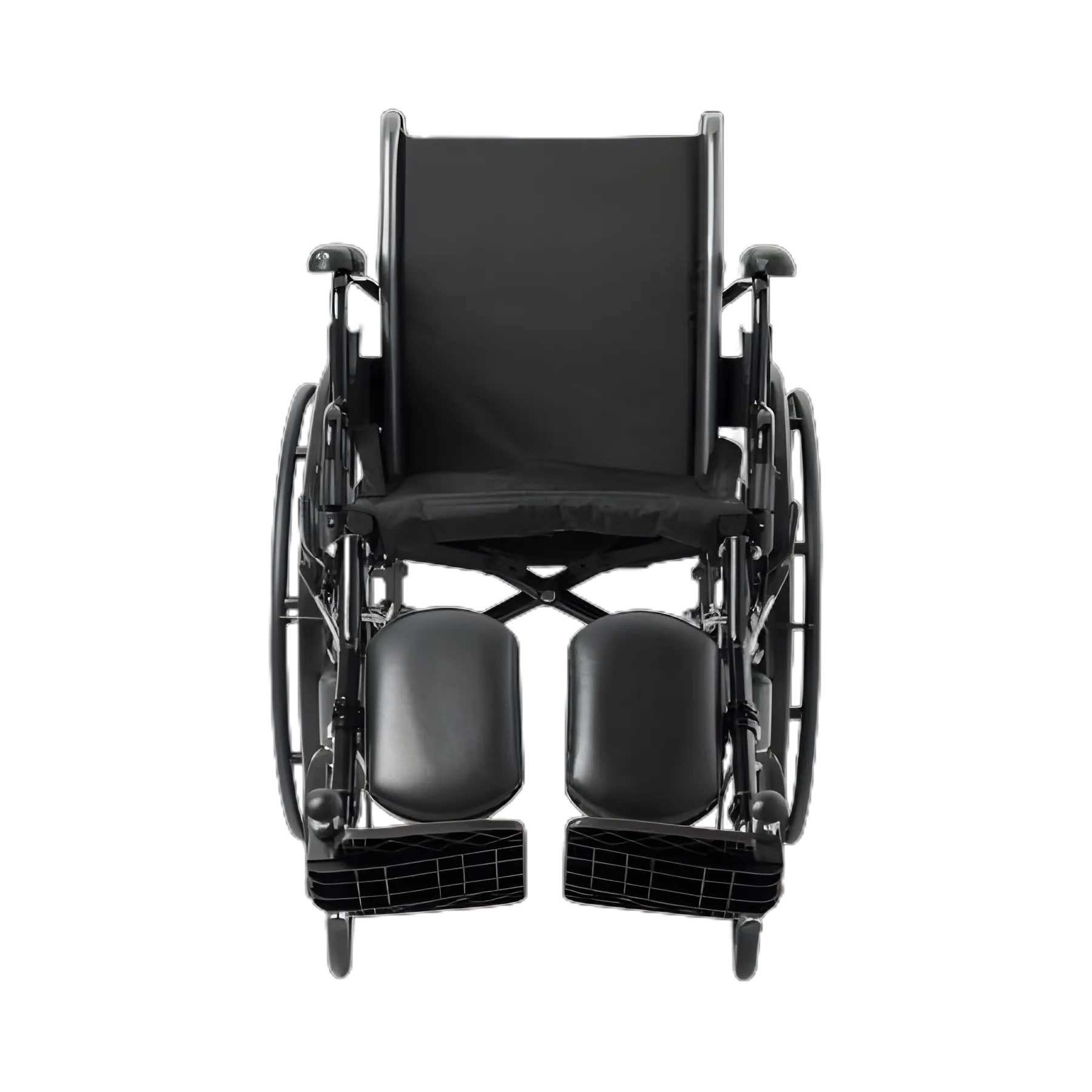 McKesson 16-Inch Lightweight Wheelchair - Swing-Away Legrest