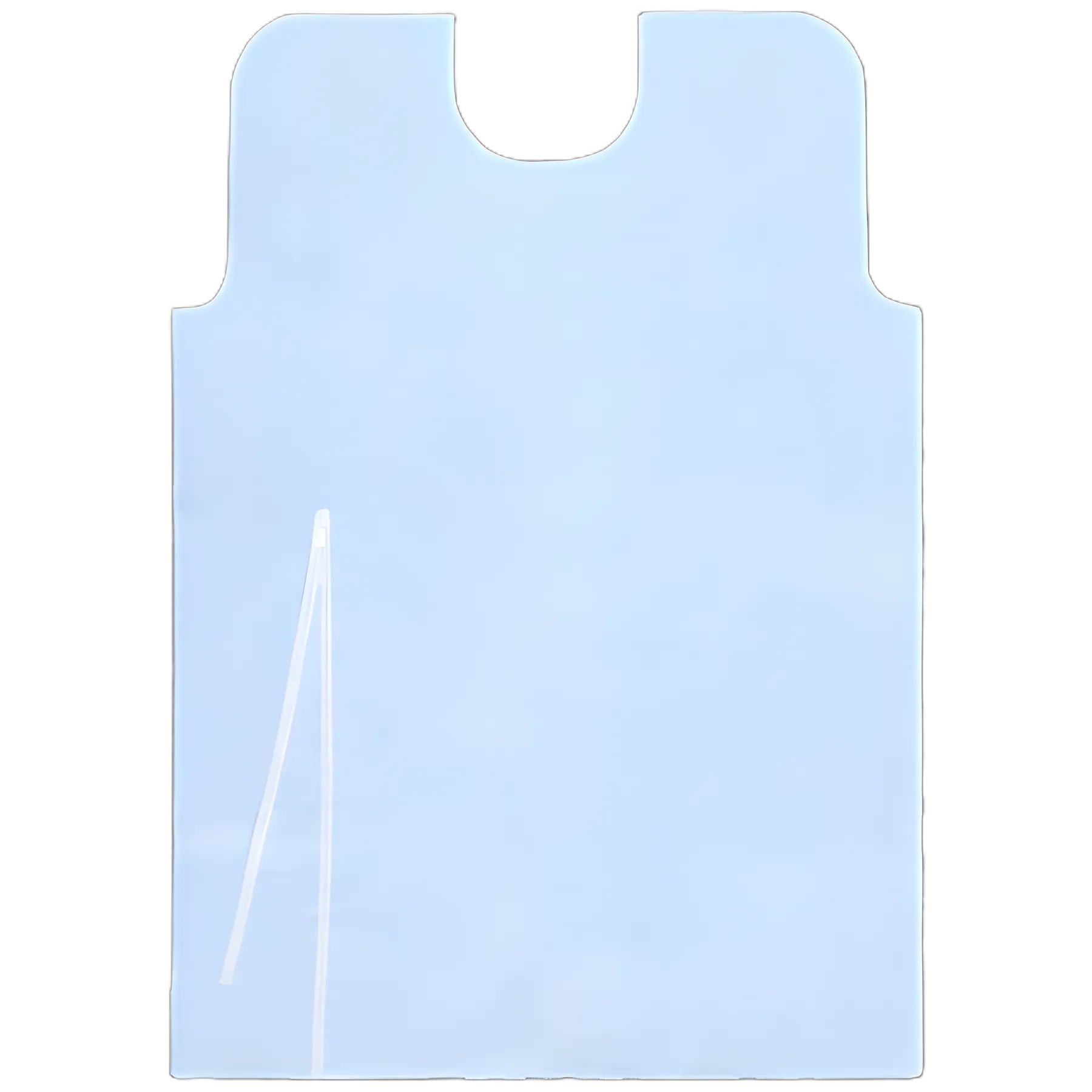 Patient Exam Gown McKesson One Size Fits Most Blue Disposable - 18-10847