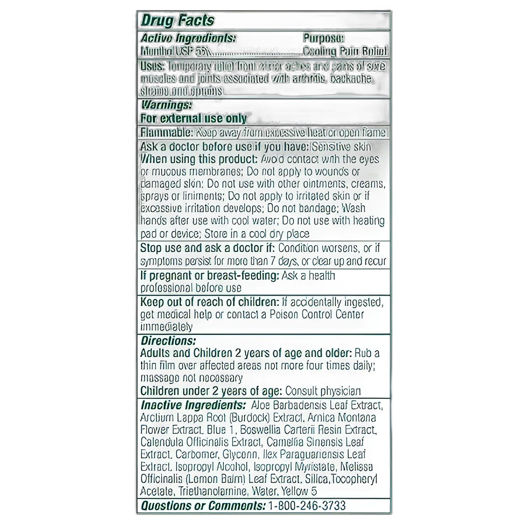 Biofreeze® Professional Topical Gel 5% Menthol for Pain Relief - 16 oz