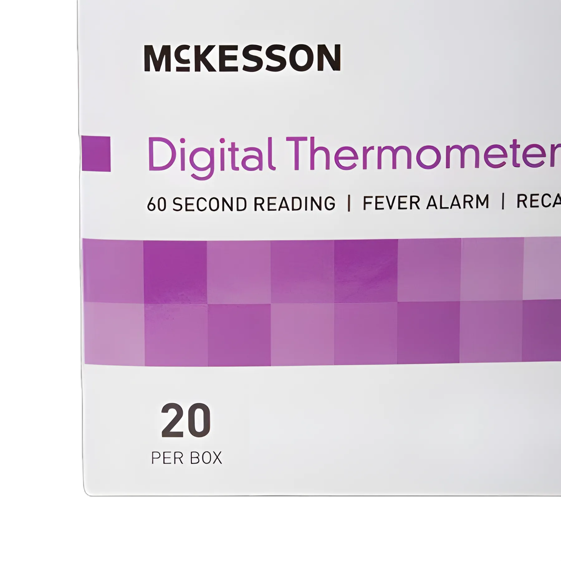 Digital Stick Thermometer McKesson Oral / Rectal / Axillary Probe Handheld
