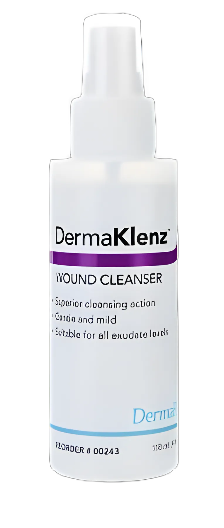 Wound Cleanser DermaKlenz® 4 oz. Pump Bottle NonSterile
