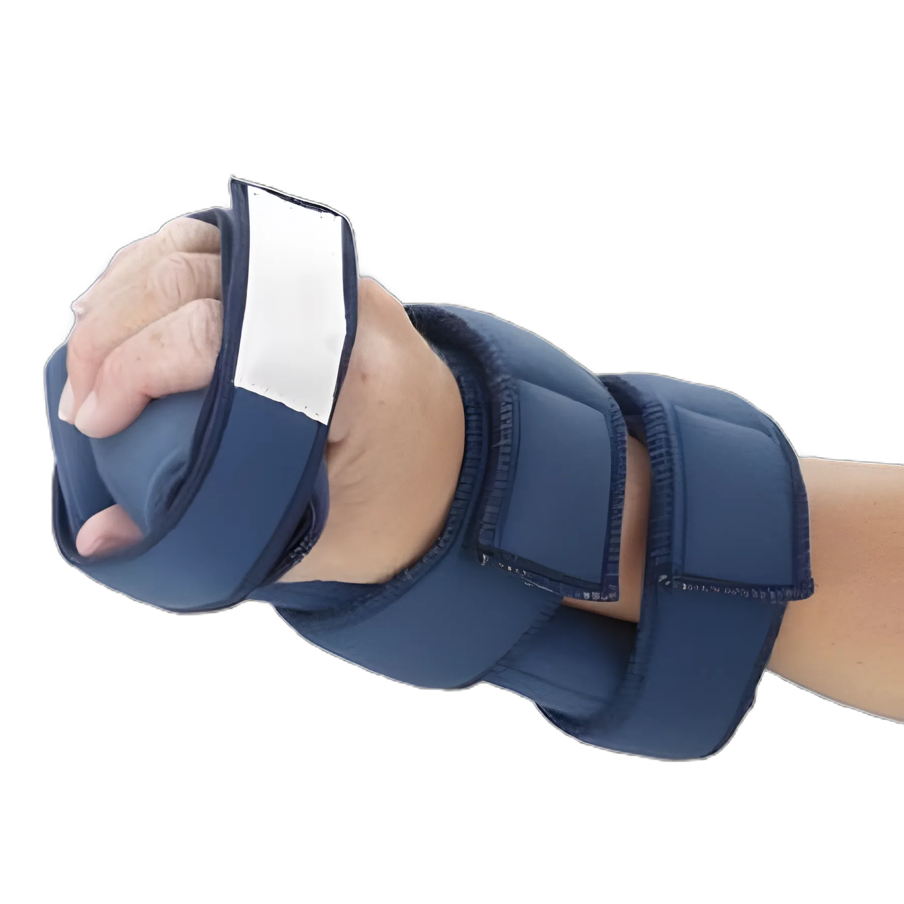 Hand Orthosis AirPro® Air Graduate™ Inflatable Fabric Left or Right Hand Blue One Size Fits Most