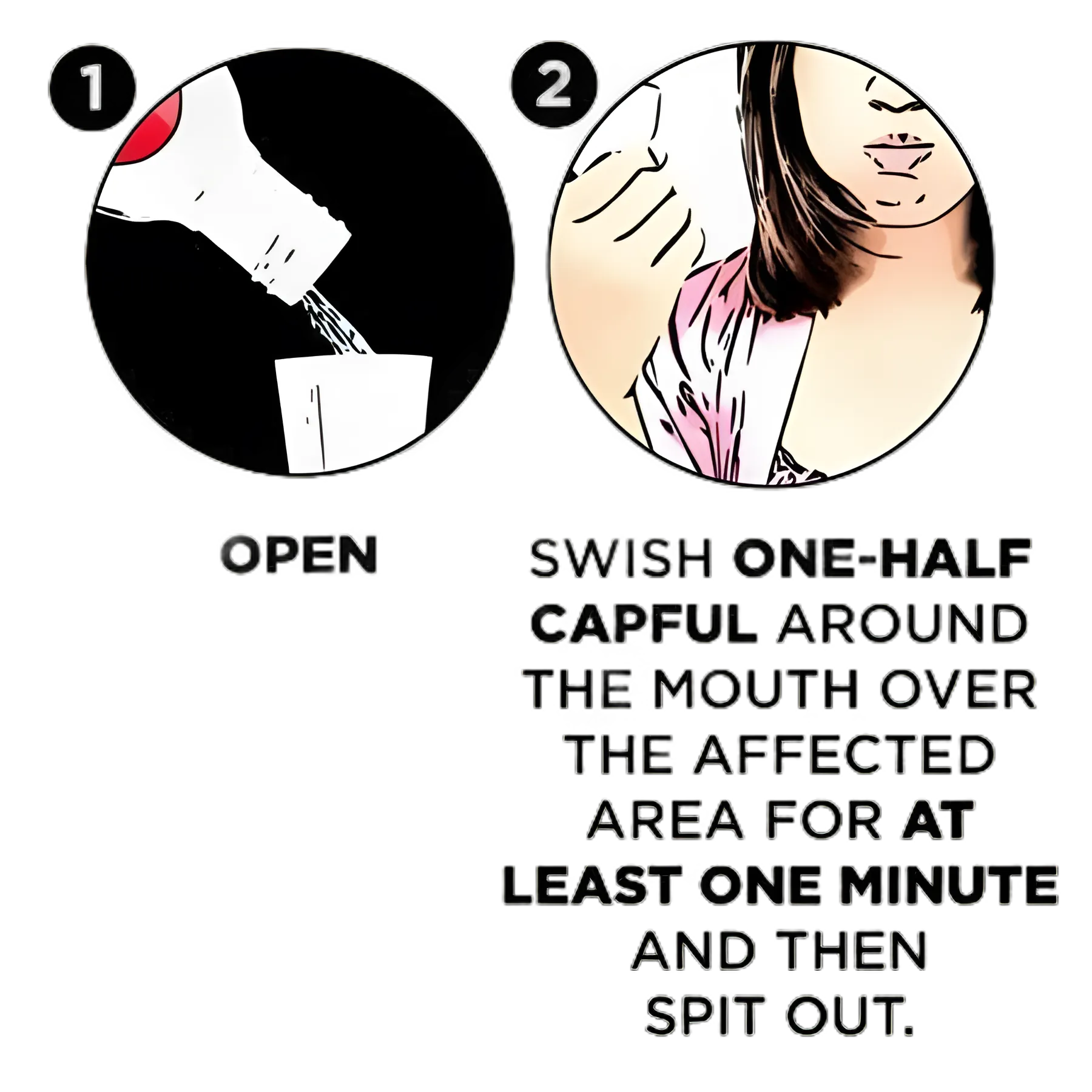 Oral Pain Relief Orajel® Liquid 16 oz.