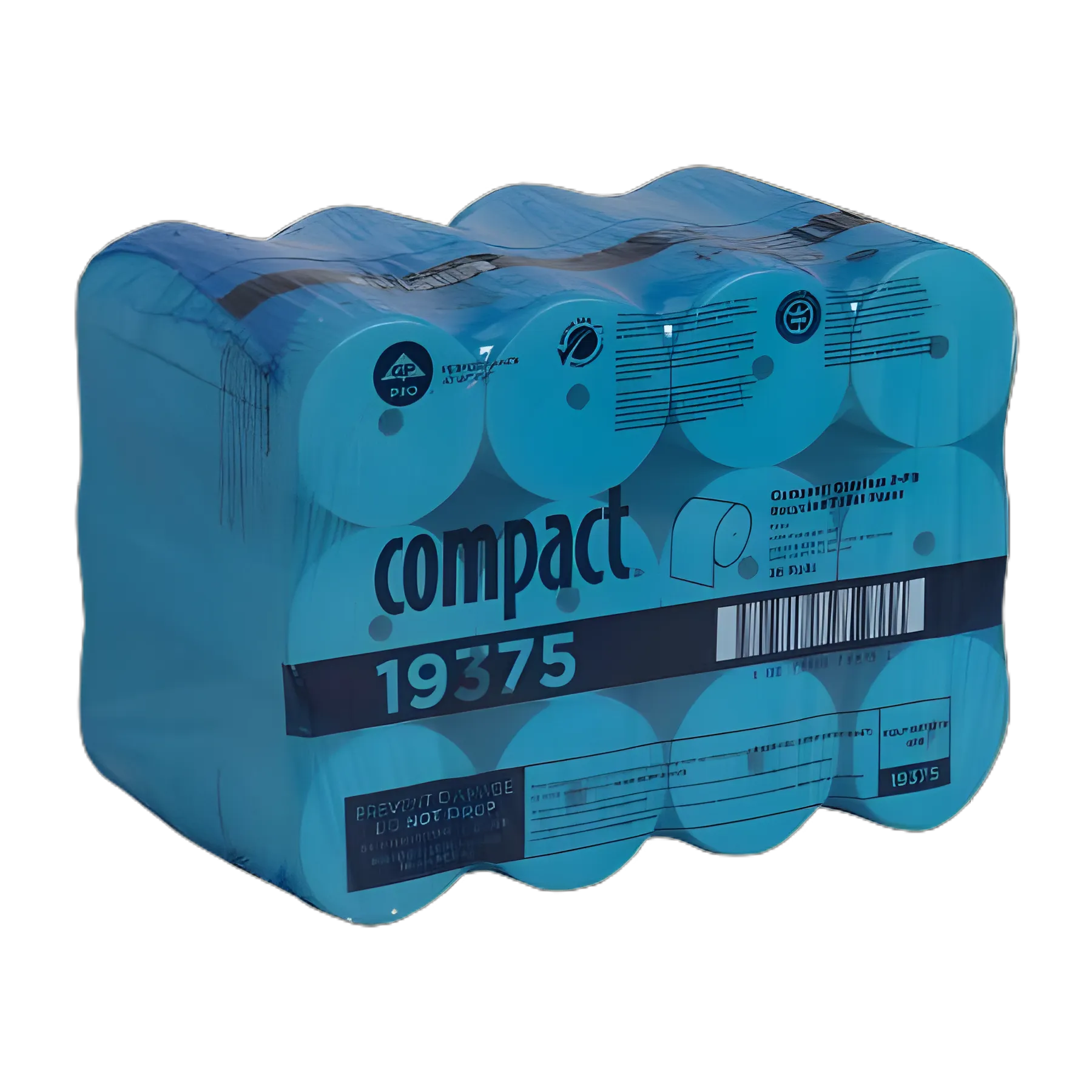 Toilet Tissue Compact® White 2-Ply Standard Size Coreless Roll 1000 Sheets 3-4/5 X 4-1/20 Inch