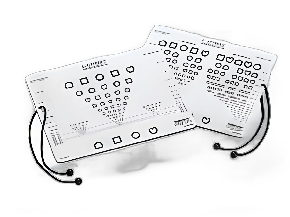 Eye Chart Lea Symbols® 16 Inch Distance Acuity Test - 250800