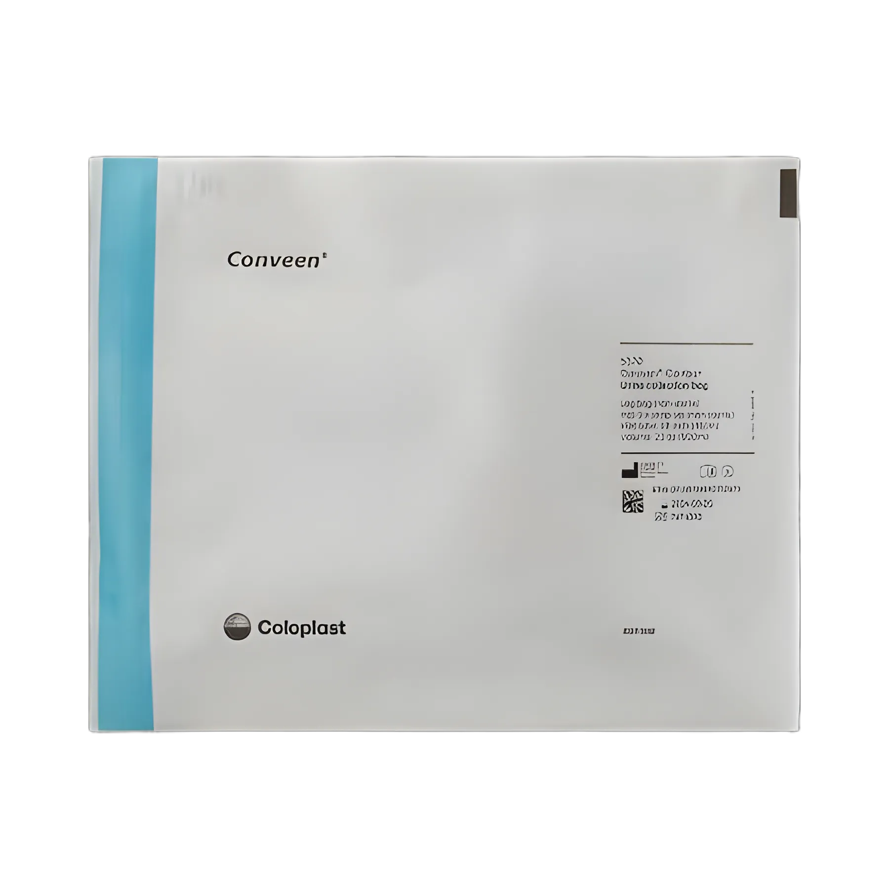 Urinary Leg Bag Conveen® Security+ Anti-Reflux Valve NonSterile 600 mL Polyethylene / Flocked