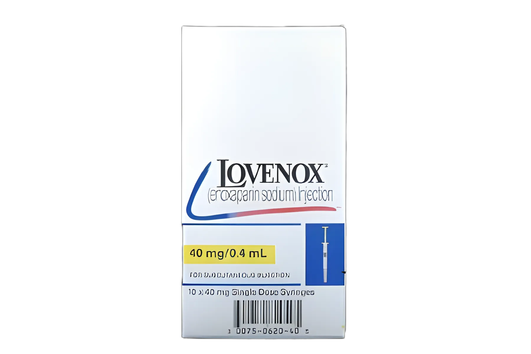 Lovenox® Enoxaparin Sodium, Preservative Free 40 mg / 0.4 mL Injection Prefilled Syringe 0.4 mL