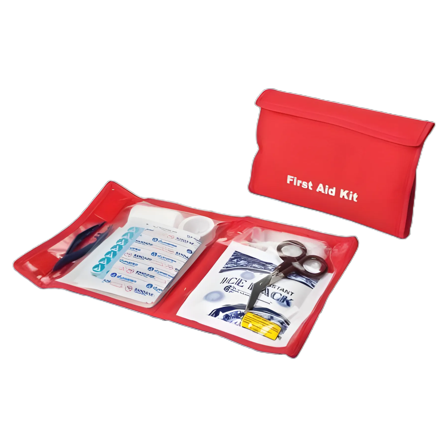 Worldpoint ECC First Aid Kit Pouch - Compact Emergency Medical Supplies