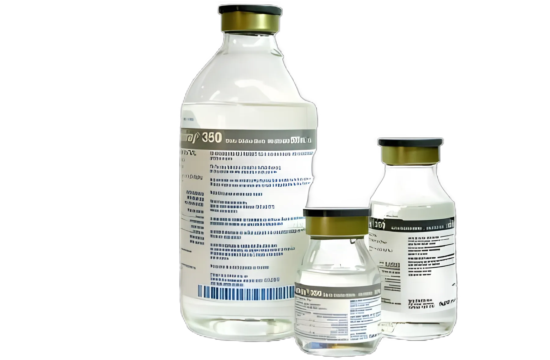 Optiray™ 350 Ioversol 74%, 350 mg / mL Injection Pharmacy Bulk Vial 500 mL - 133361