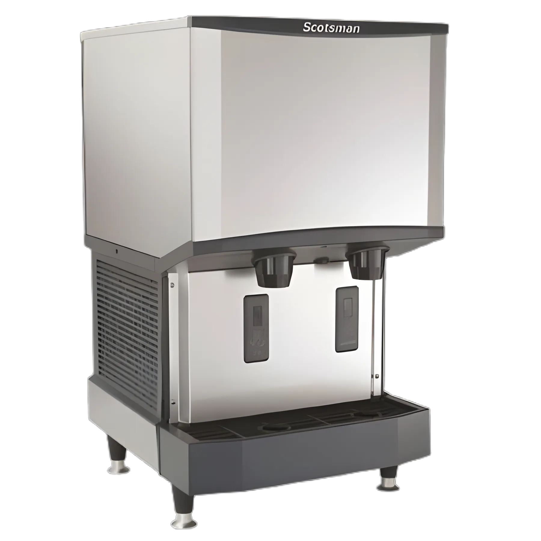 Scotsman HID525A-1 Meridian Counter Top Ice Maker & Water Dispenser, 500-600 lbs. Daily Production, Touch-Free Operation for Medical Facilities