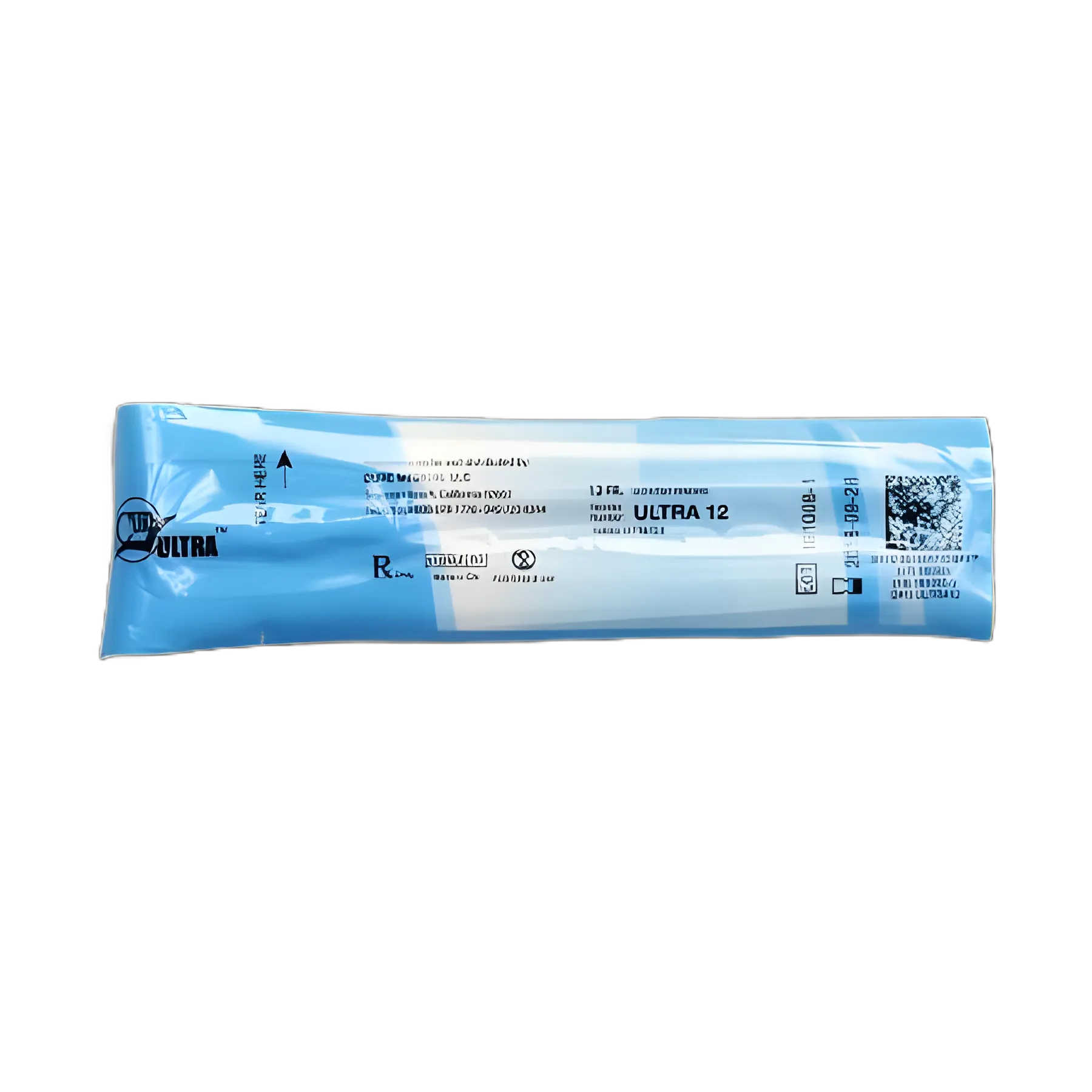 Cure Ultra® Lubricated PVC Urethral Catheter 12 Fr. 6 Inch