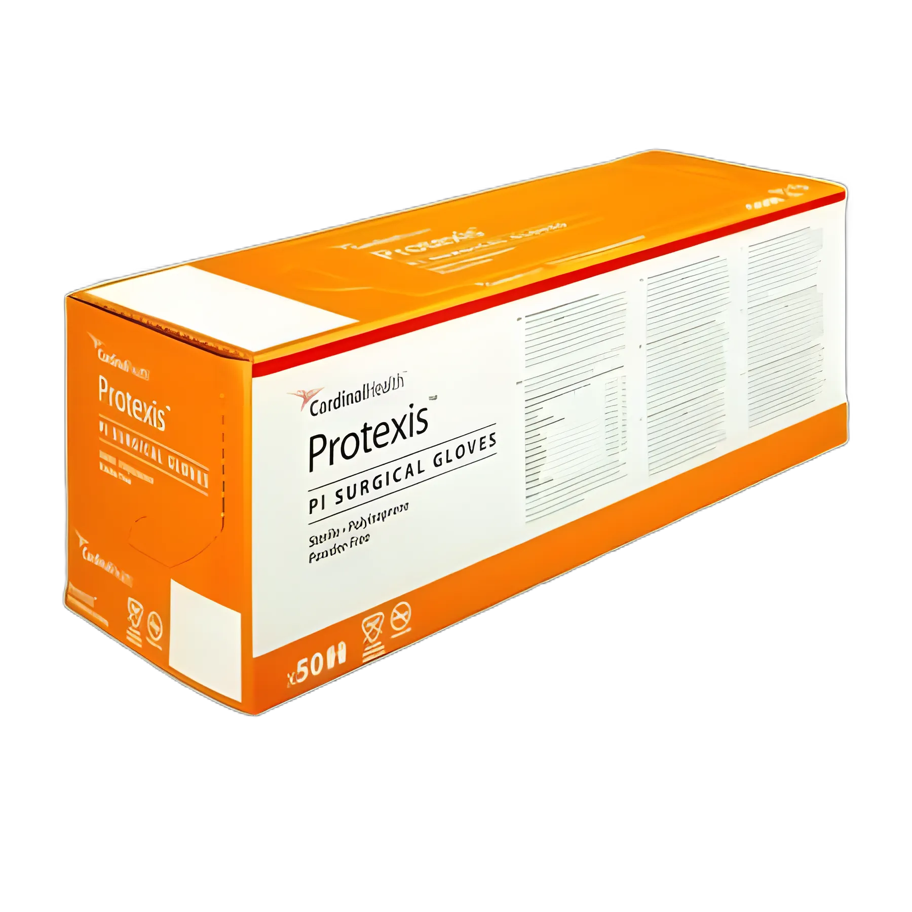 Surgical Glove Protexis™ PI Size 8 Sterile Polyisoprene Standard Cuff Length Smooth Ivory Chemo Tested