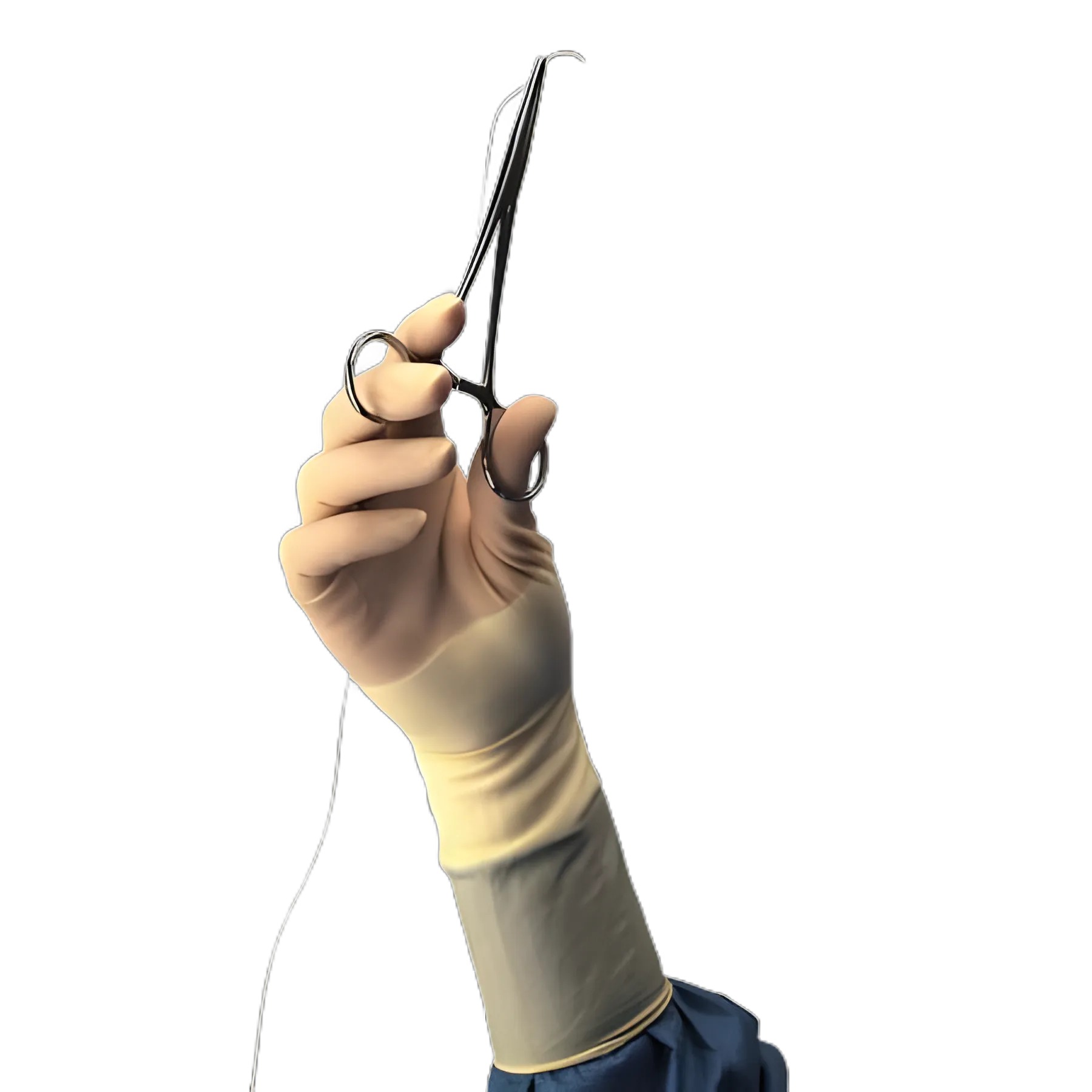 Surgical Glove Protexis™ PI Size 8 Sterile Polyisoprene Standard Cuff Length Smooth Ivory Chemo Tested