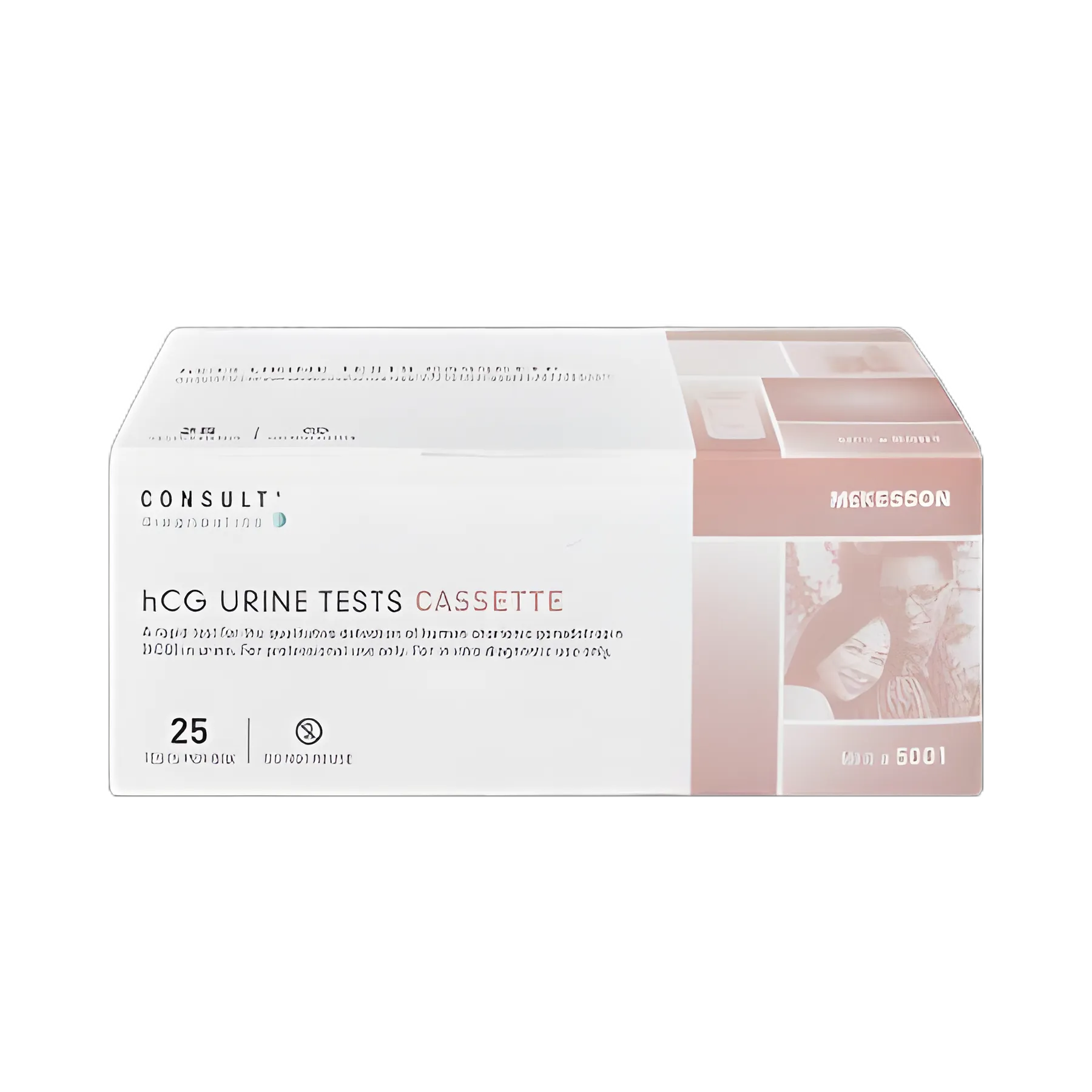 Reproductive Health Test Kit McKesson Consult™ hCG Pregnancy Test 25 Tests CLIA Waived - 5001
