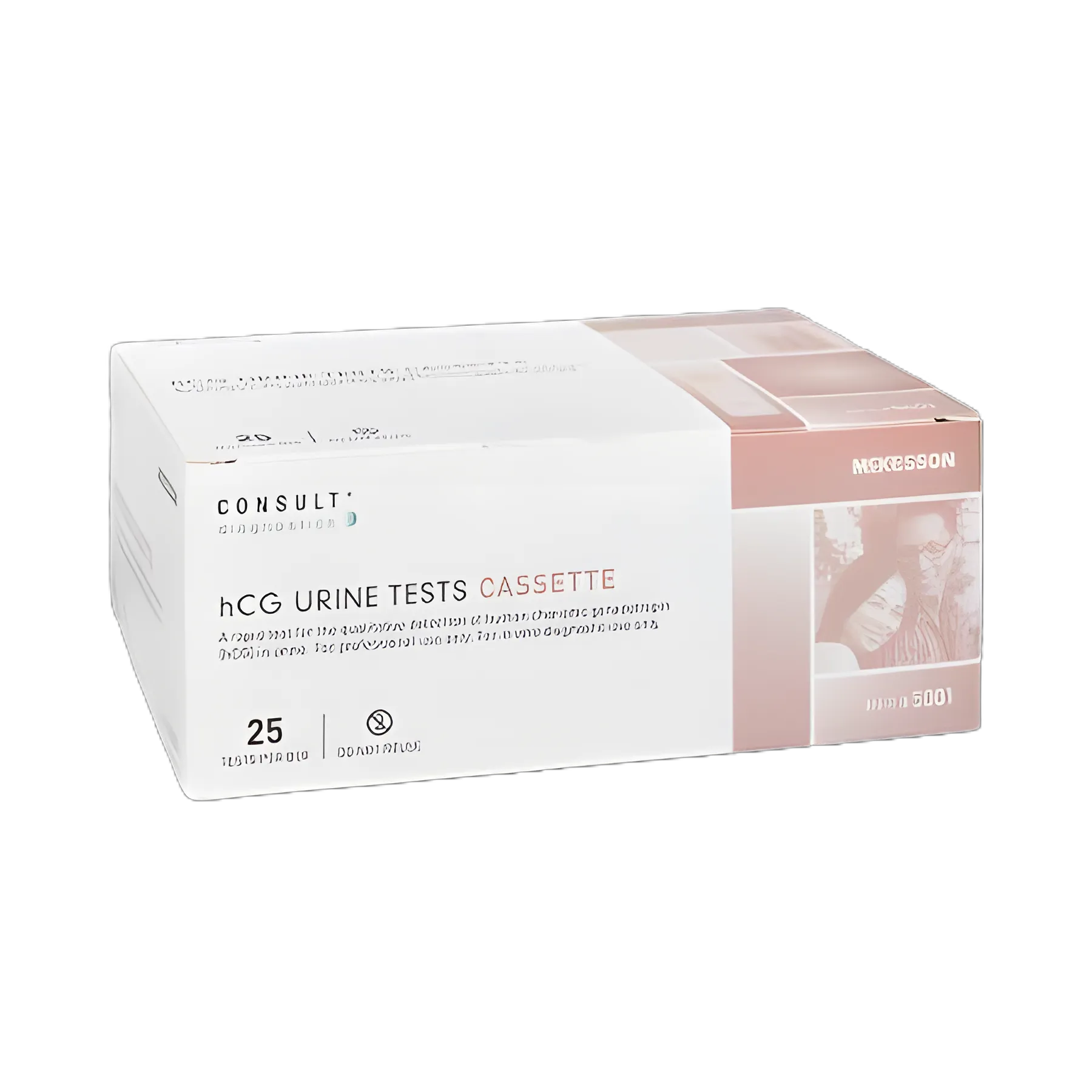 Reproductive Health Test Kit McKesson Consult™ hCG Pregnancy Test 25 Tests CLIA Waived - 5001
