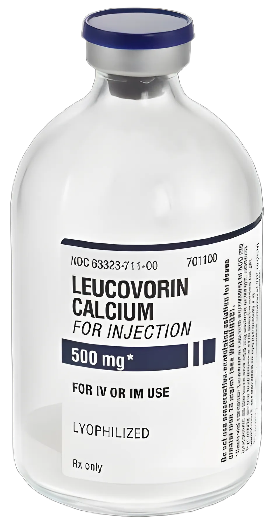 Leucovorin Calcium, Preservative Free 500 mg Injection Single-Dose Vial 50 mL